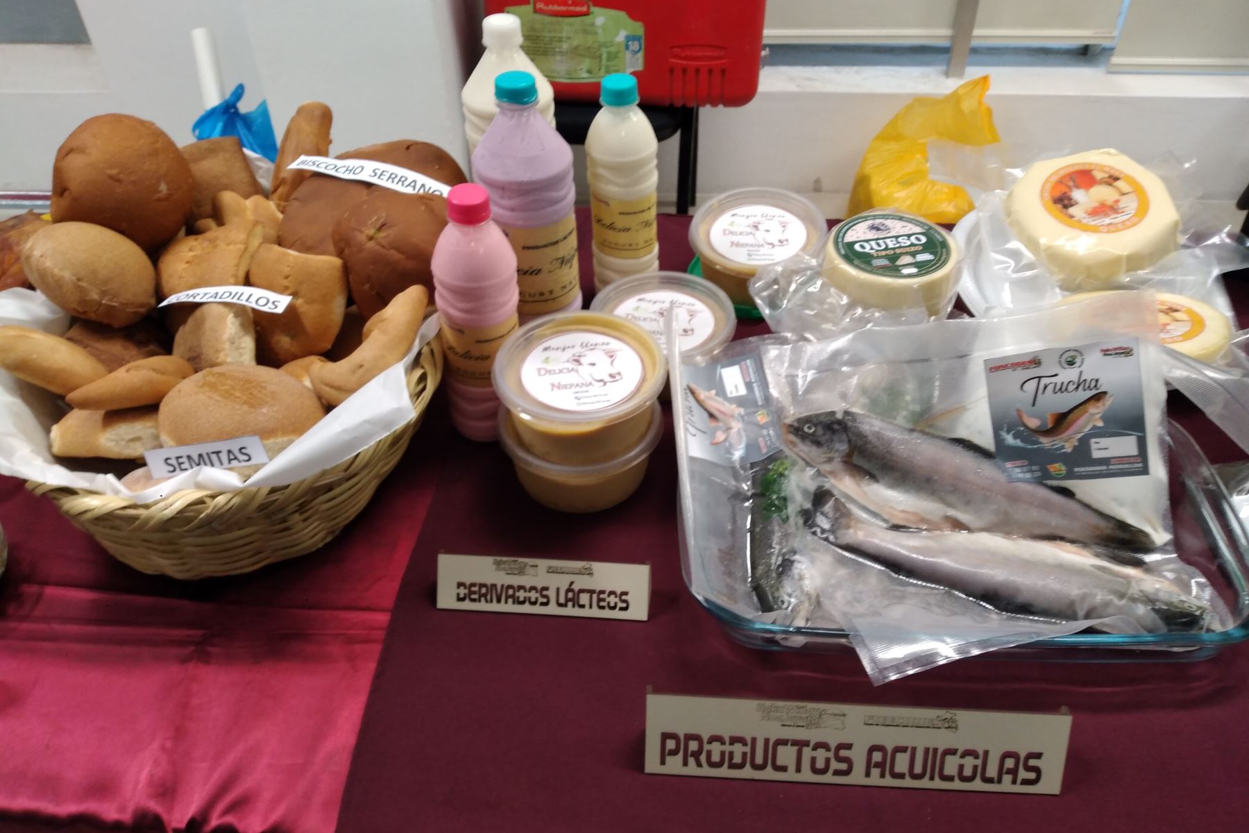 Emprendedores rurales ofrecerán yogur natural, queso, café, cacao, miel de abeja, panela, aguardiente, entre otros productos.