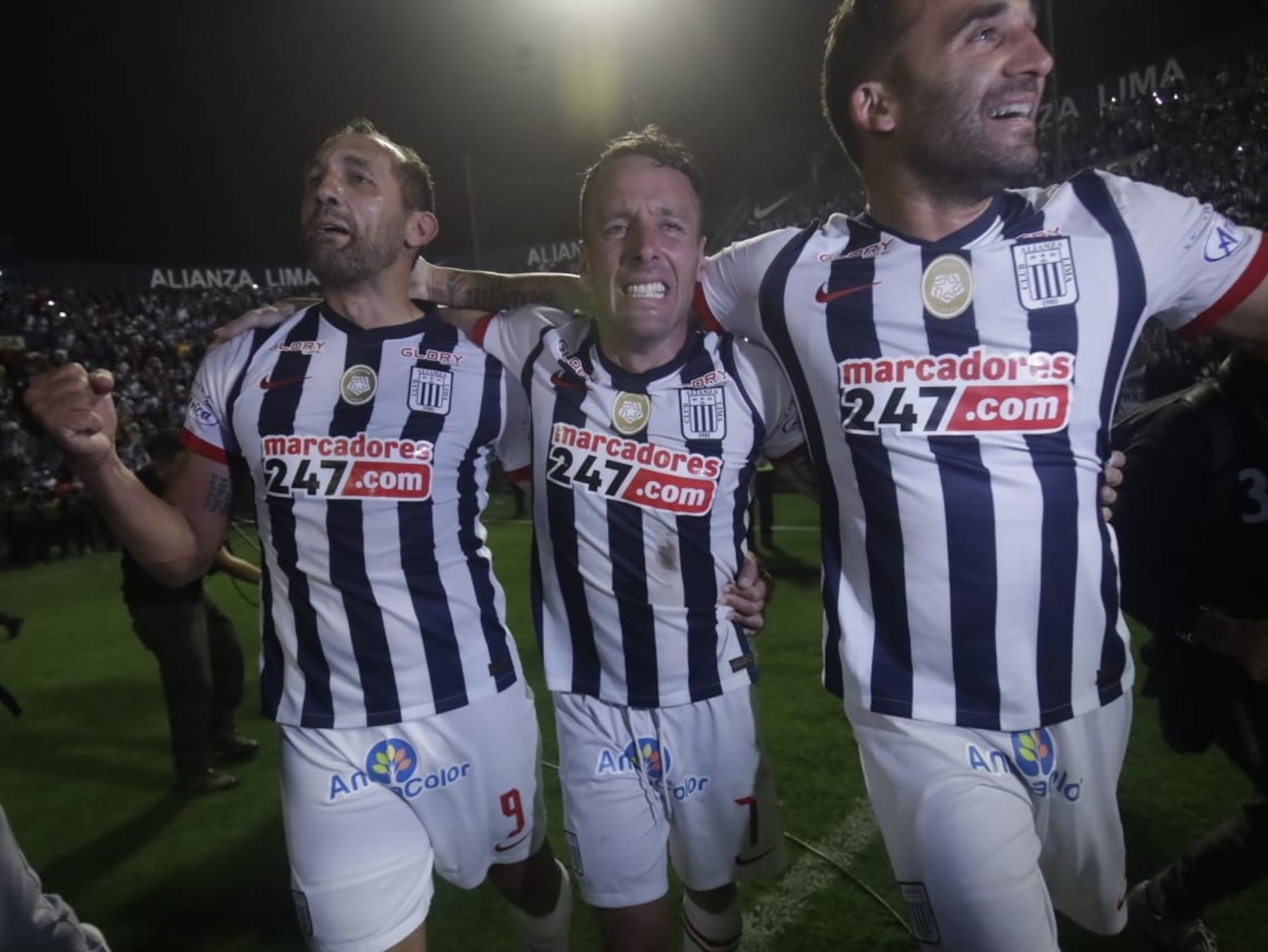 Alianza Lima, campeón nacional 2022! Ganó 2-0 a Melgar. Foto: ANDiNA/Juan Carlos Guzmán.
