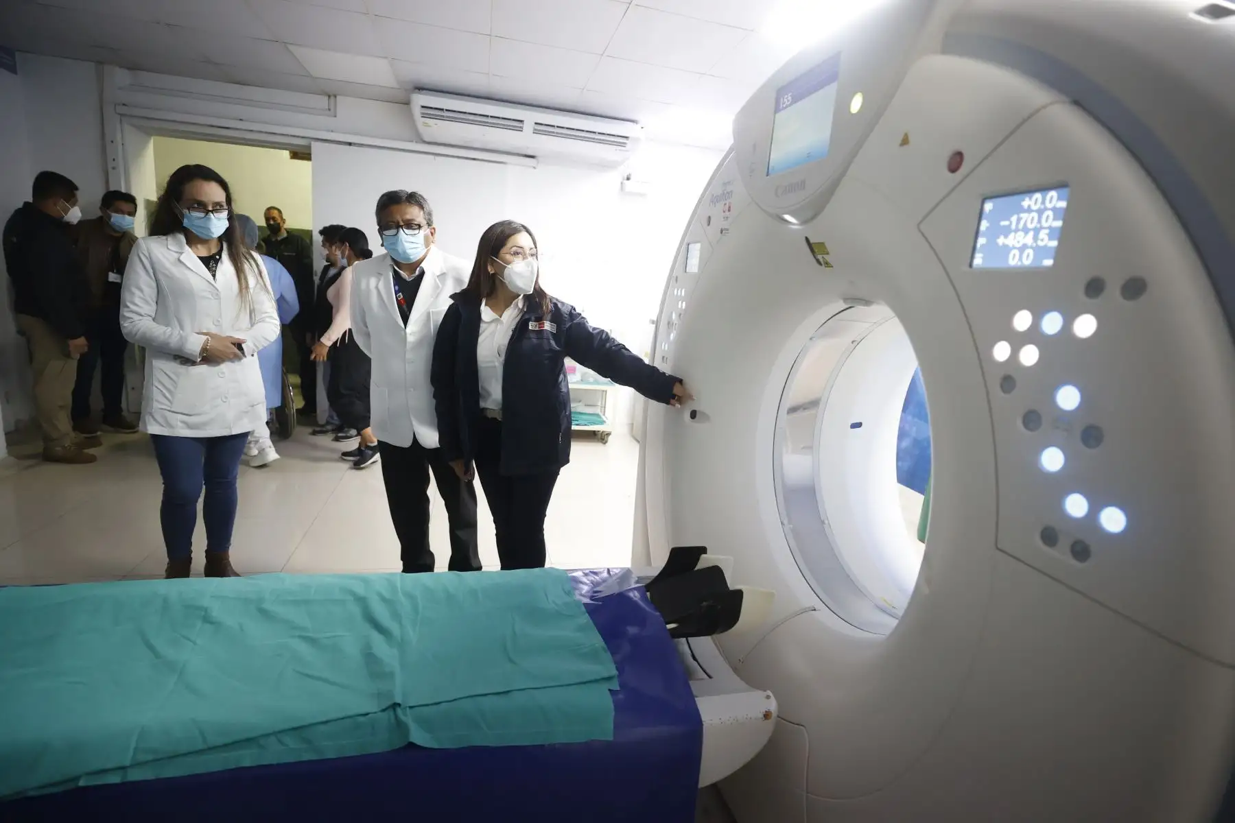 La ministra de Salud, Kelly Portalatino realiza una visita inopinada al hospital Hipólito Unanue. Foto: ANDINA/Vidal Tarqui