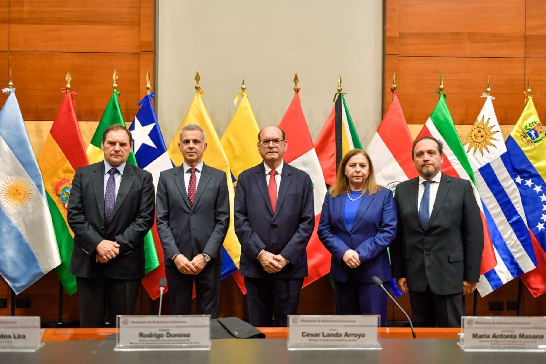 El canciller César Landa participó en el acto de apertura de la XVI Reunión Intersesional de la XX Conferencia Suramericana sobre Migraciones (CSM), en la que el Perú asumió la presidencia pro tempore de este mecanismo regional.