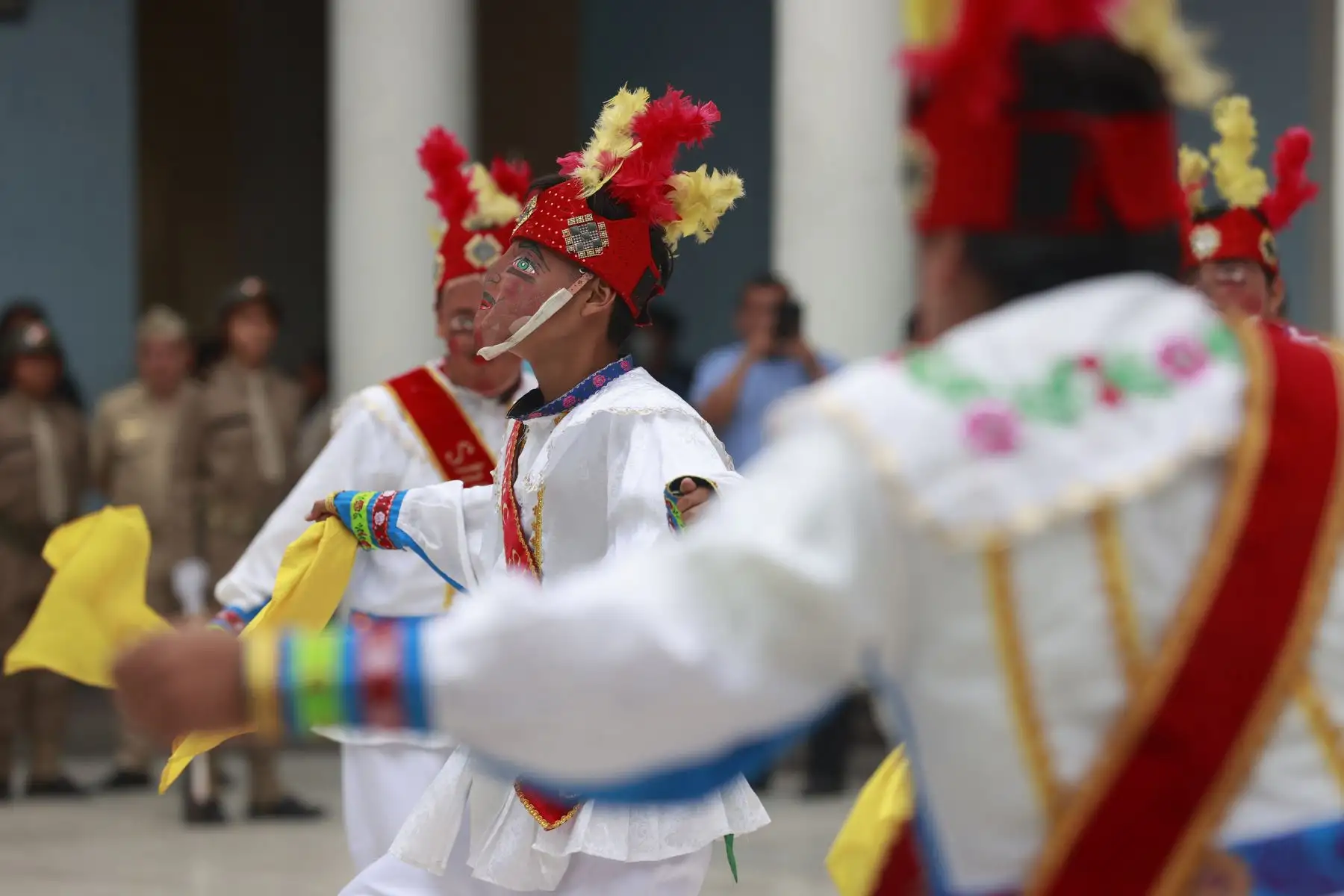 Baile y celebración en el 182 aniversario del Colegio Guadalupe. Foto: ANDINA/Melina Mejía