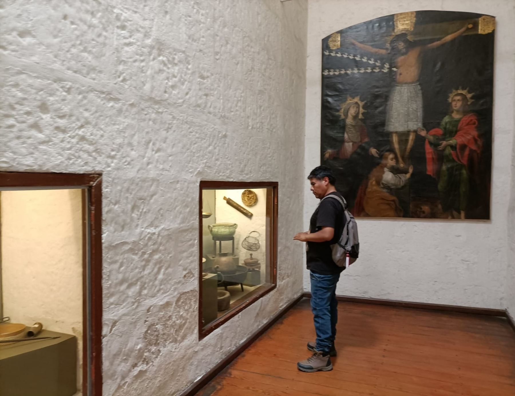 El Museo de Arte Virreinal Santa Teresa, ubicado en el centro de Arequipa reabre sus puertas a los turistas este miércoles 16, después de casi tres años de estar cerrado por la pandemia de covid-19. ANDINA/Difusión