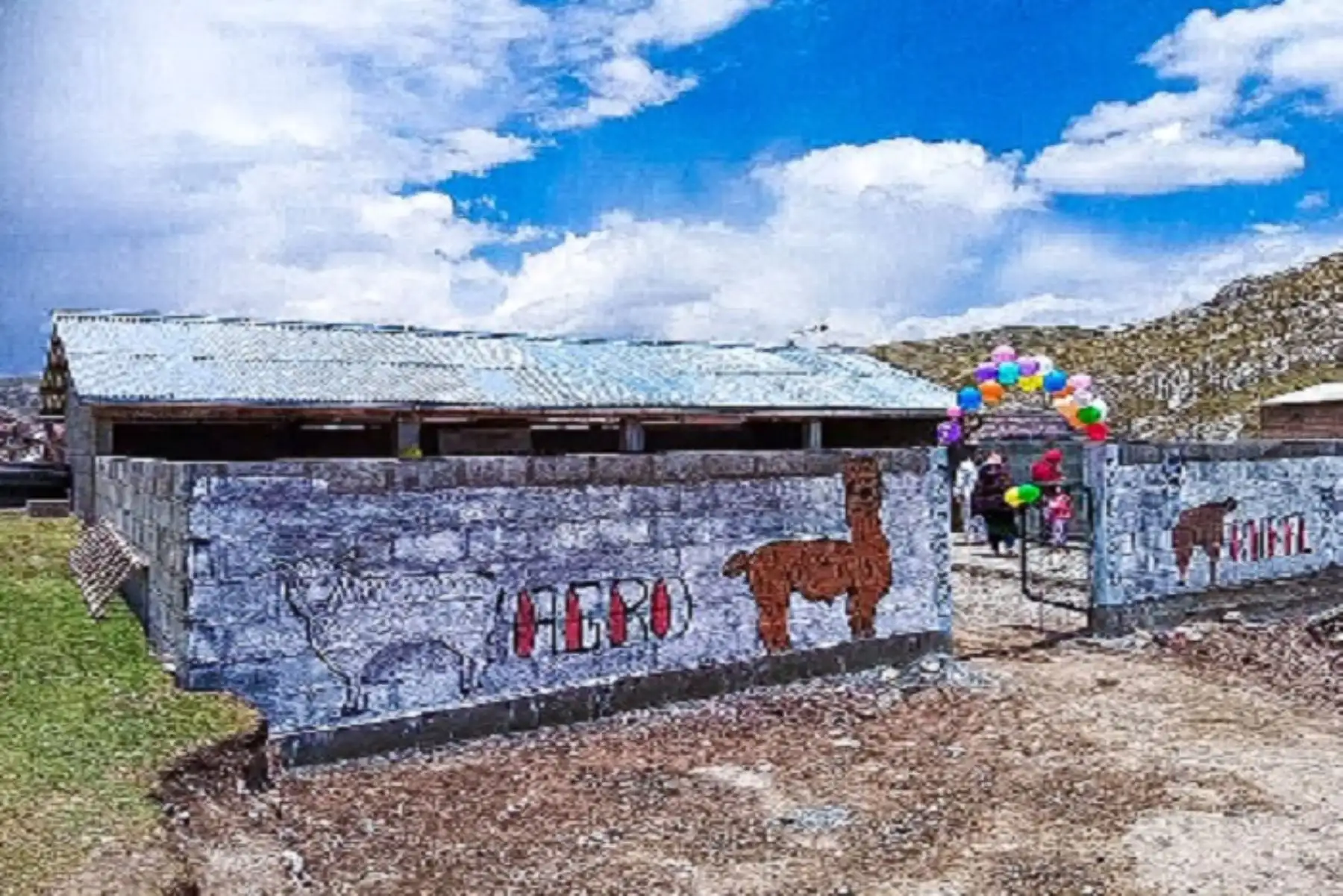 Los cobertizos facilitan las actividades ganaderas como la esquila de fibra o lana, empadre, parición de los animales y alimentación.