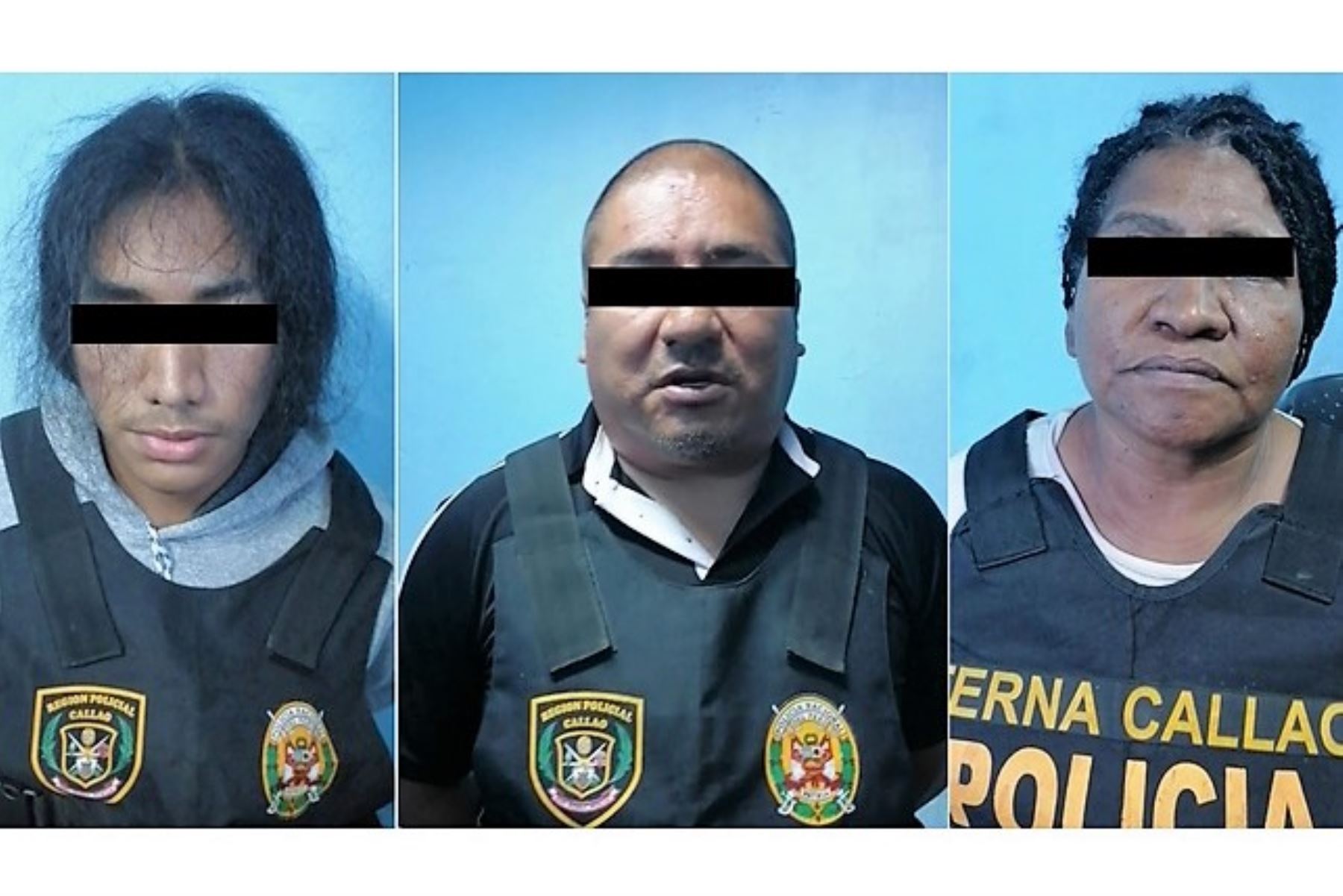 Capturan a tres peligrosos delincuentes en el Callao. Foto: Ministerio del Interior/Difusión.