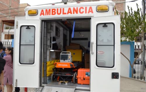 Ambulancia equipada. Foto: Cortesía/Archivo