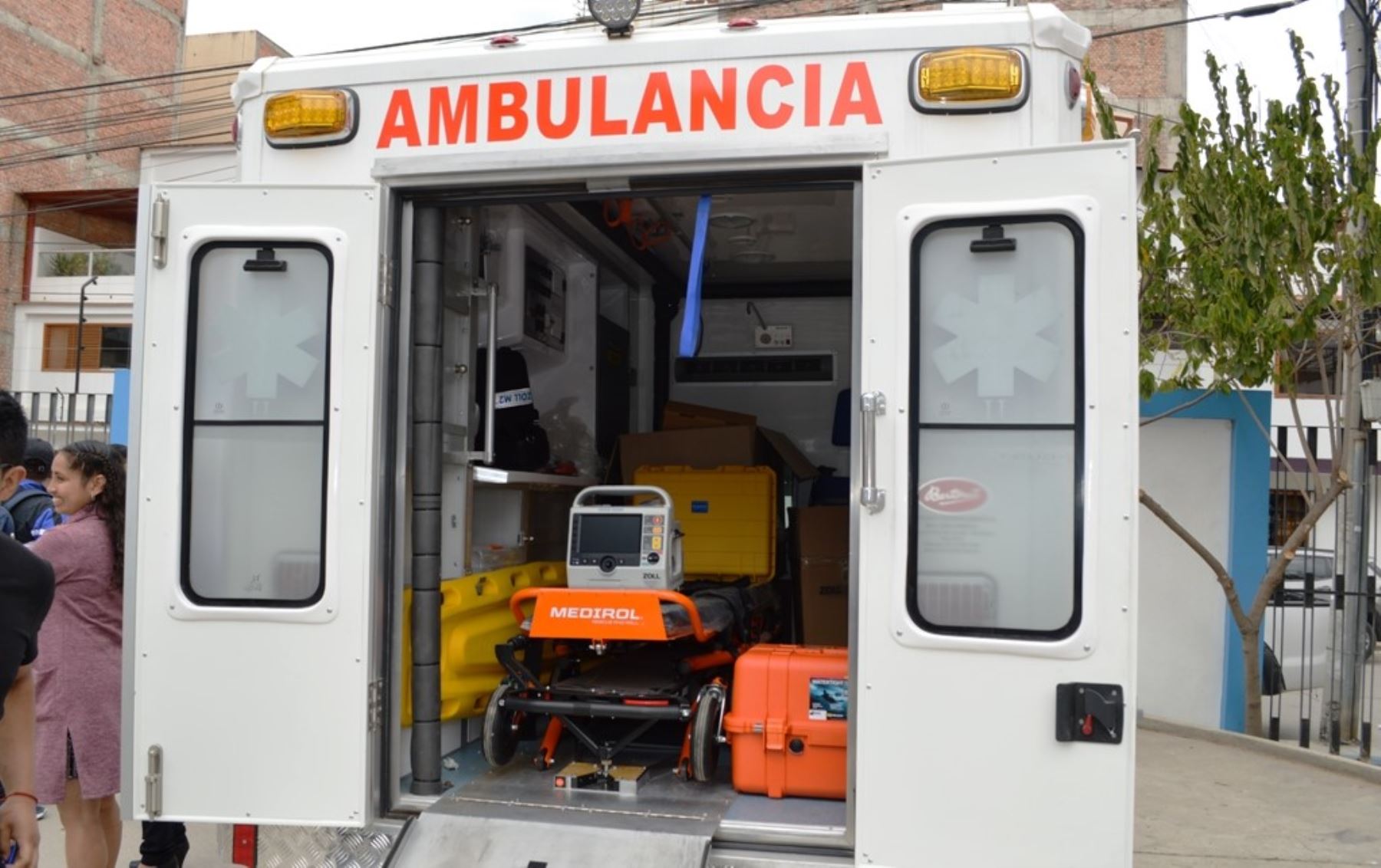 Ambulancia equipada. Foto: cortesía/archivo.