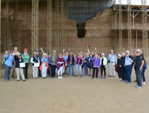 La reactivación del turismo en La Libertad va viento en popa. La Huaca de la Luna aumentó en 90 % el número de visitas en octubre y las expectativas de crecimiento son optimistas. ANDINA/Difusión