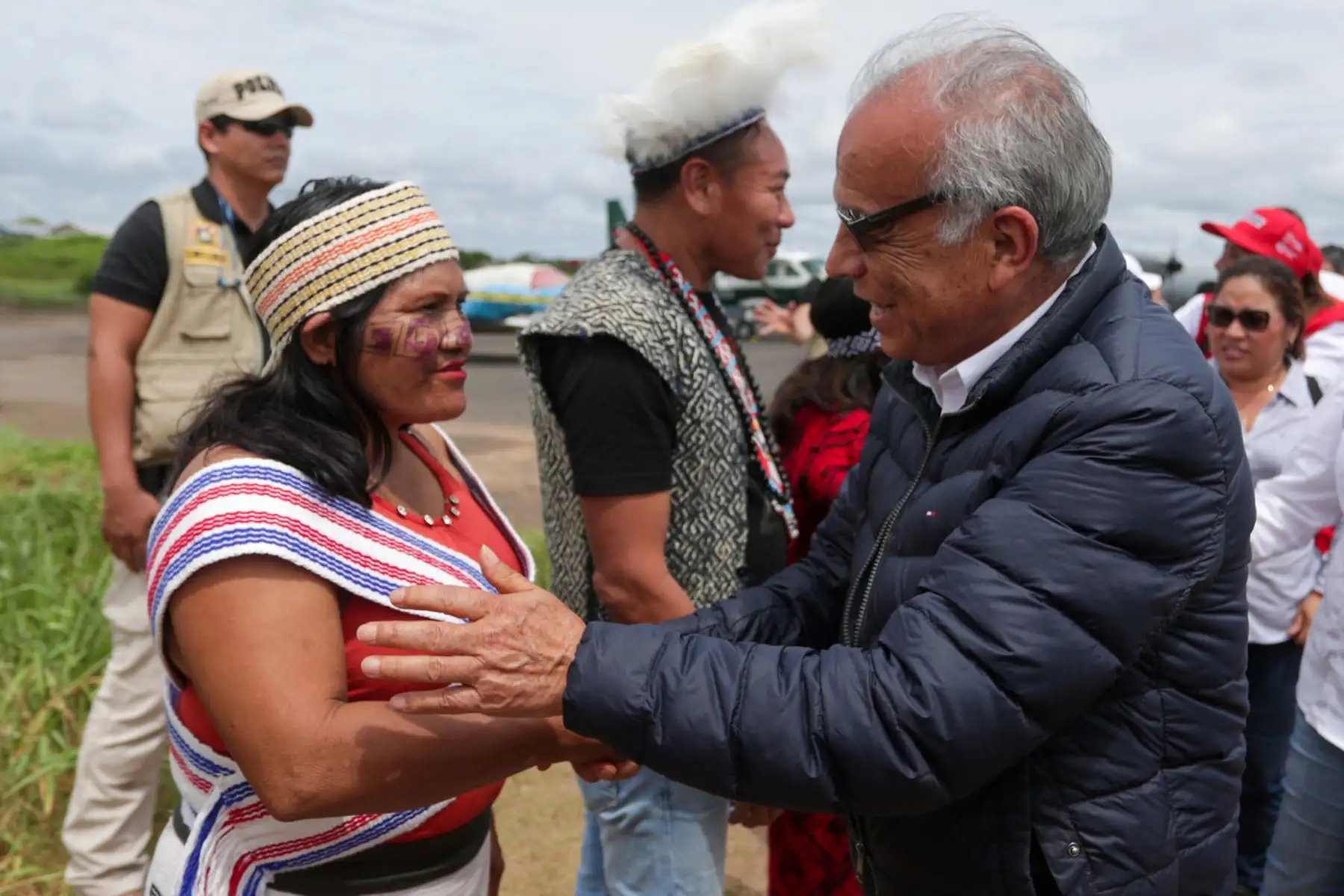 El premier Aníbal Torres y ministros de Estado llegan a la provincia de Purús (Ucayali), donde sostendrán una reunión de trabajo con autoridades locales y dialogarán con la población local para atender sus necesidades. Foto: PCM