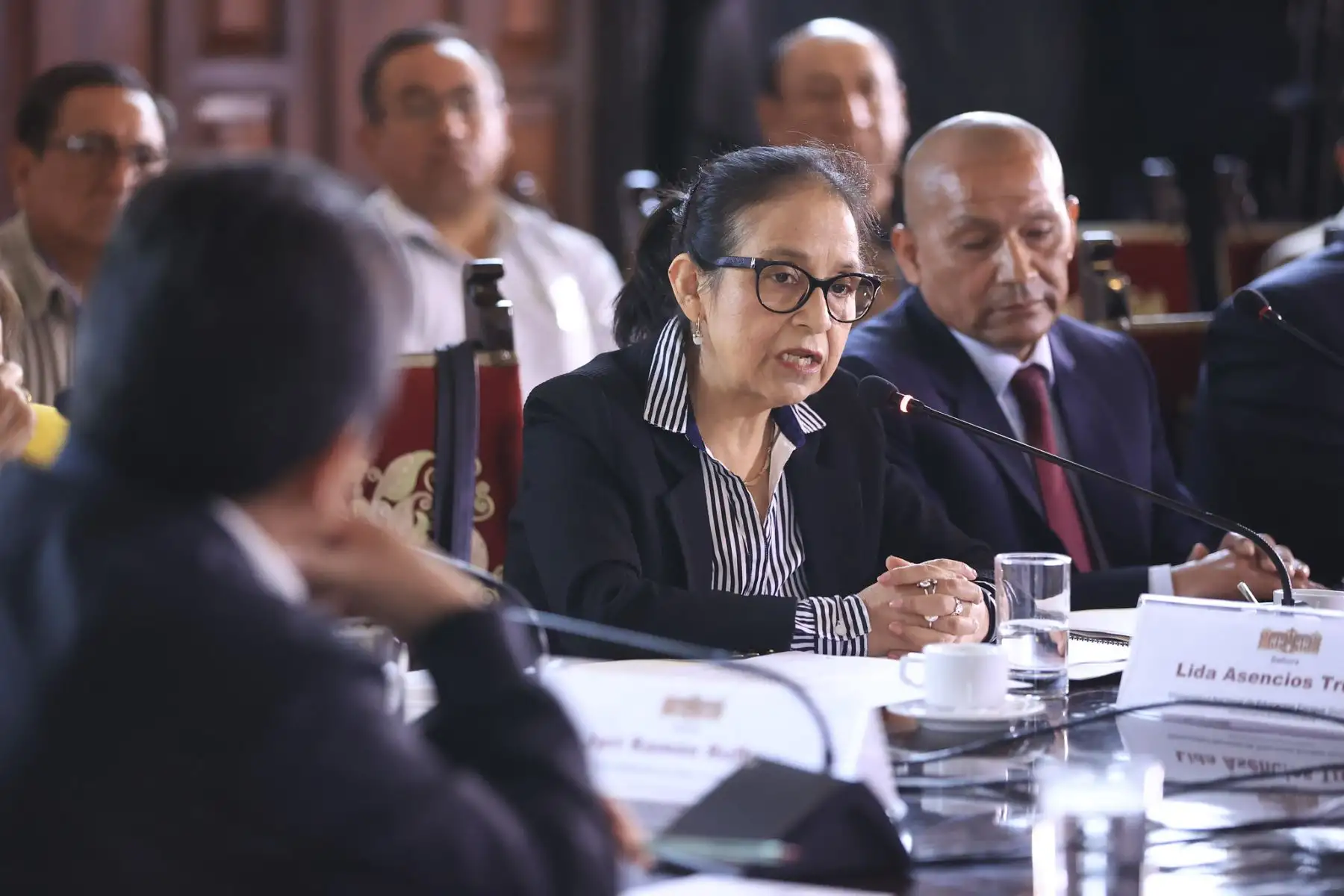 El presidente de la República, Pedro Castillo, sostuvo encuentro con rectores y representantes sindicales del sector universitario en Palacio de Gobierno. Foto: ANDINA/Prensa Presidencia