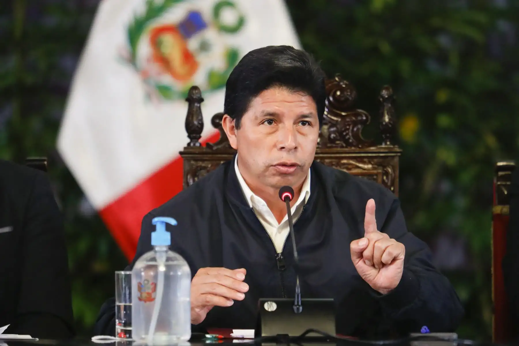 El presidente de la República, Pedro Castillo, se reunió con alcaldes electos de la región Piura, en Palacio de Gobierno. Foto: ANDINA/Prensa Presidencia