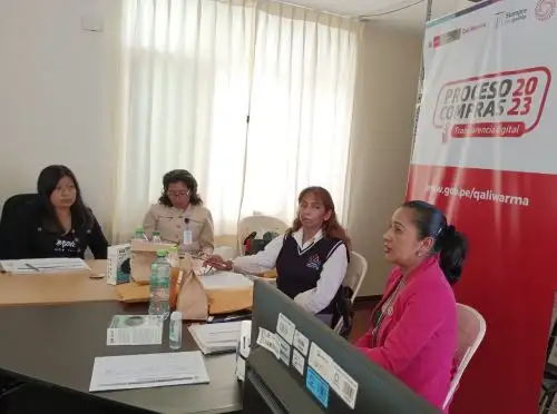 Oficina de Qali Warma de Lambayeque adjudica el 100 % del servicio alimentario para el 2023 y de esta manera asegura la alimentación de los escolares de esa región. ANDINA/Difusión