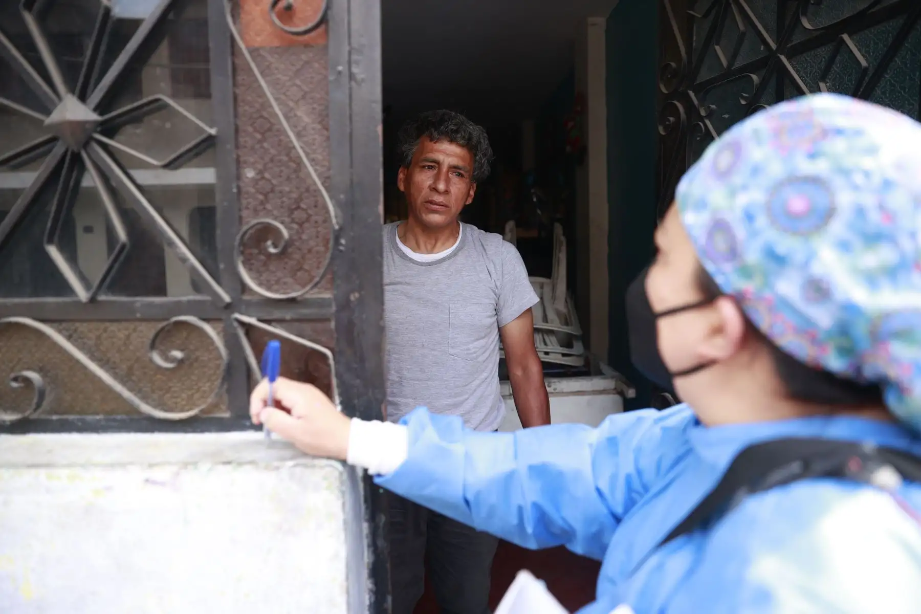 La idea del operativo es facilitar a las personas a que puedan completar su esquema de vacunación contra la covid-19, es decir las cuatro dosis. Foto: ANDINA/Melina Mejía