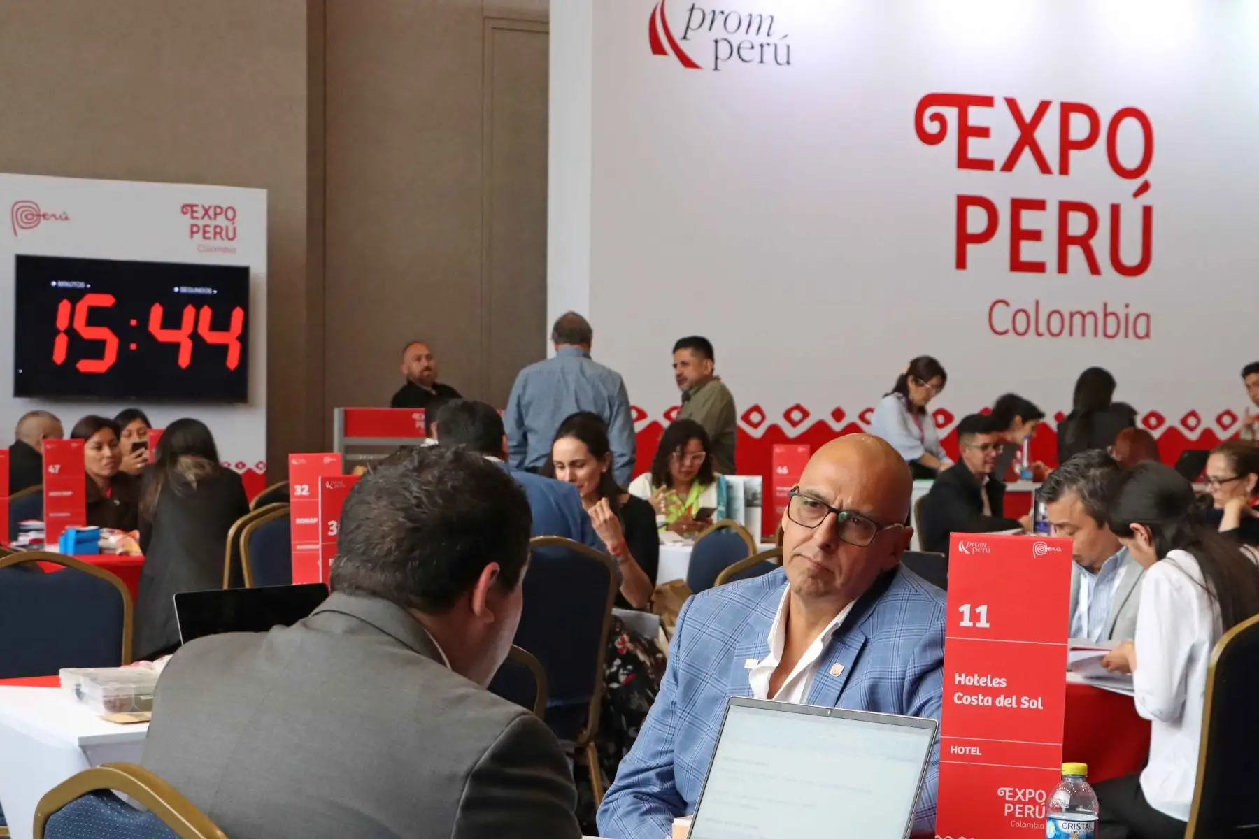 Se inauguró la Expo Perú Latinoamérica Colombia 2022 en la ciudad de Bogotá, con la participación del ministro de Comercio Exterior y Turismo, Roberto Sánchez, y la presidenta ejecutiva de Promperú, Amora Carbajal. Foto: ANDINA/Daniel Bracamonte