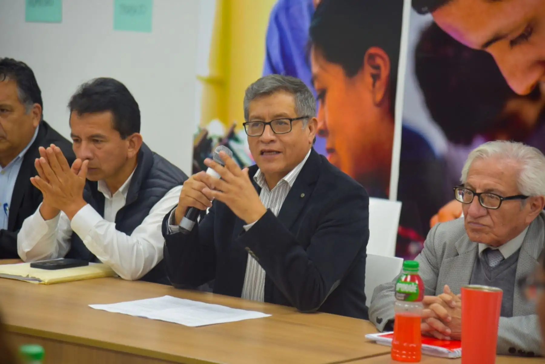 En una reunión con los directores regionales de educación, el ministro Rosendo Serna afirmó que este encuentro constituye un hito y fortalecerá el enfoque territorial del Minedu. Foto: ANDINA/Minedu.