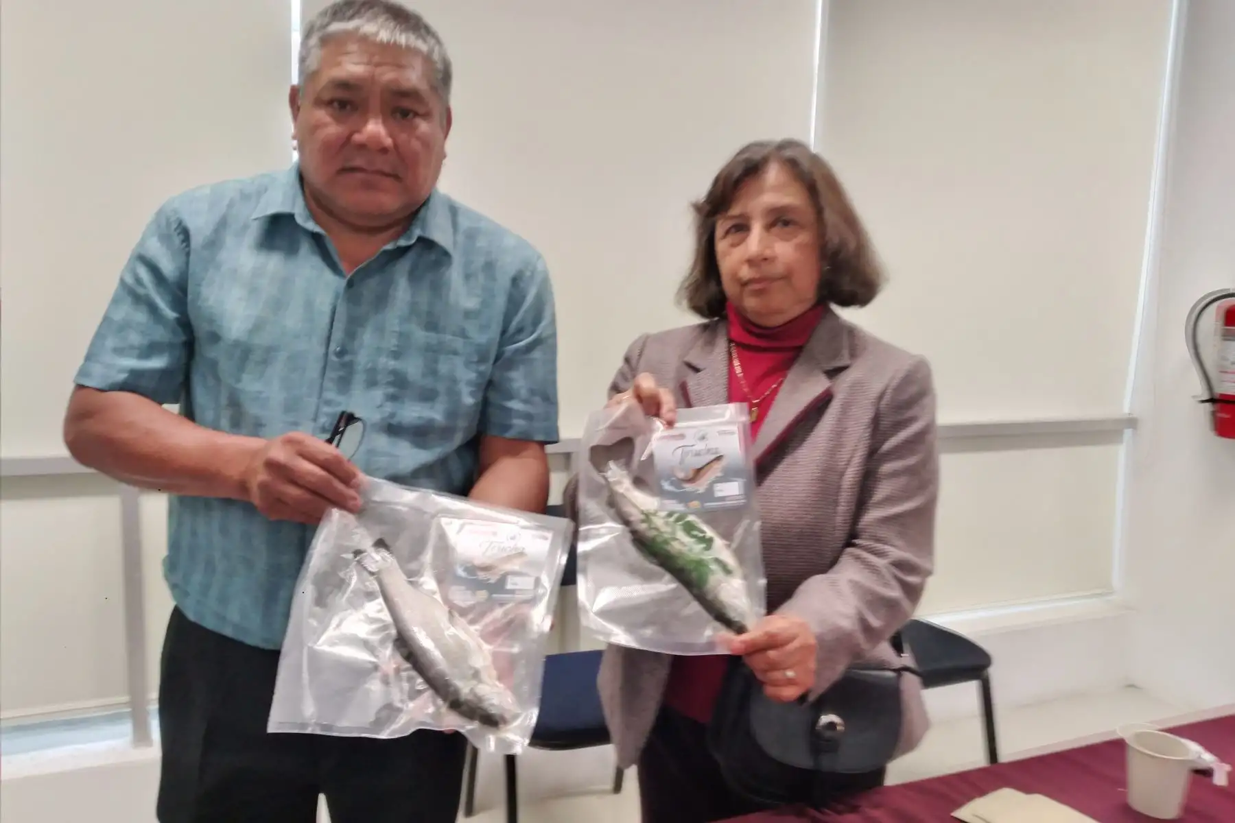 Familias rurales del distrito de Niepos, región Cajamarca, desarrollan emprendimiento sostenible de truchas.
