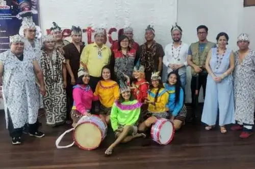 La viceministra de Interculturalidad, Rocilda Nunta, cumplió actividades en Pucallpa, región Ucayali. Foto: Mincul