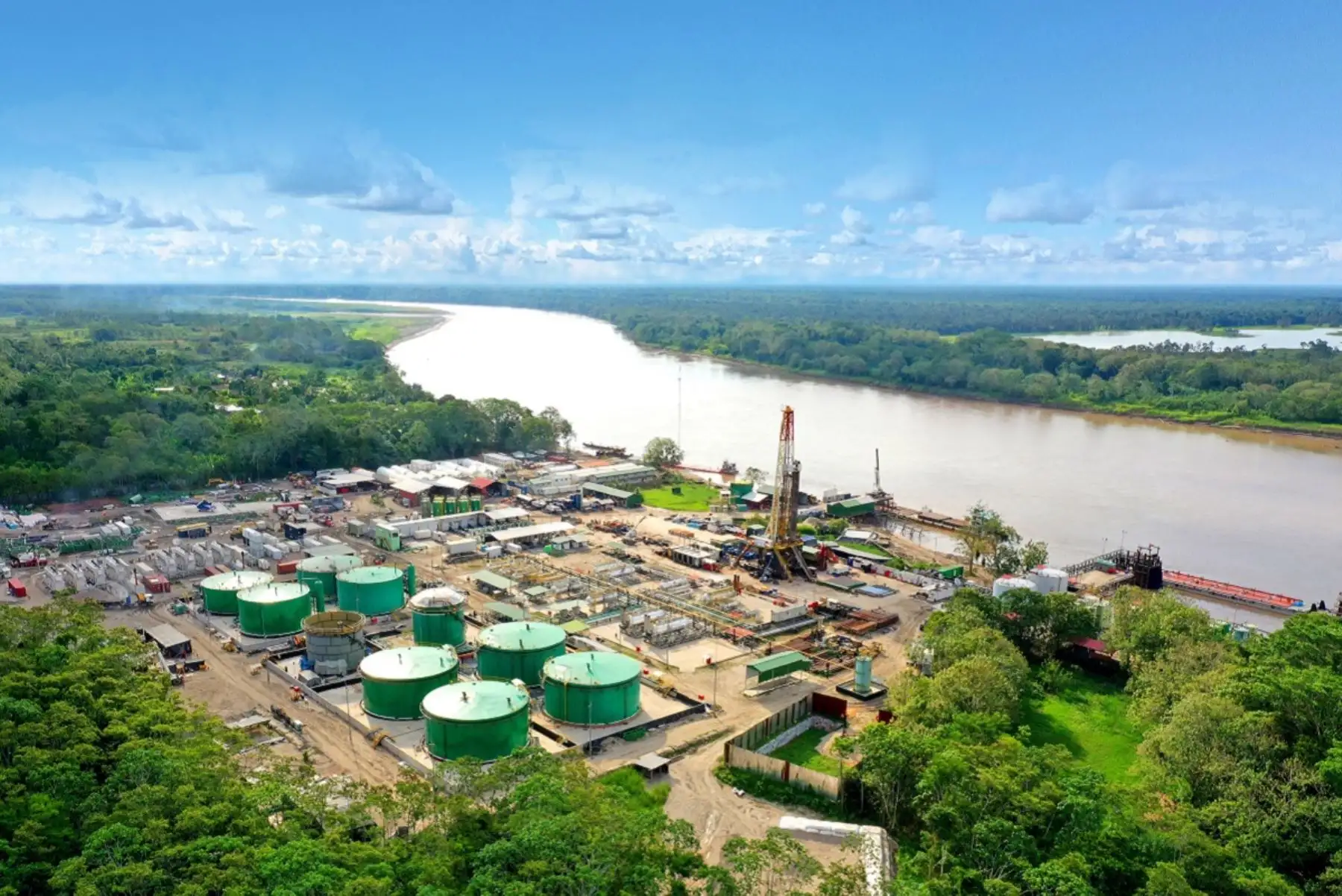 Operaciones de Petro Tal en la selva peruana. Foto: Cortesía.