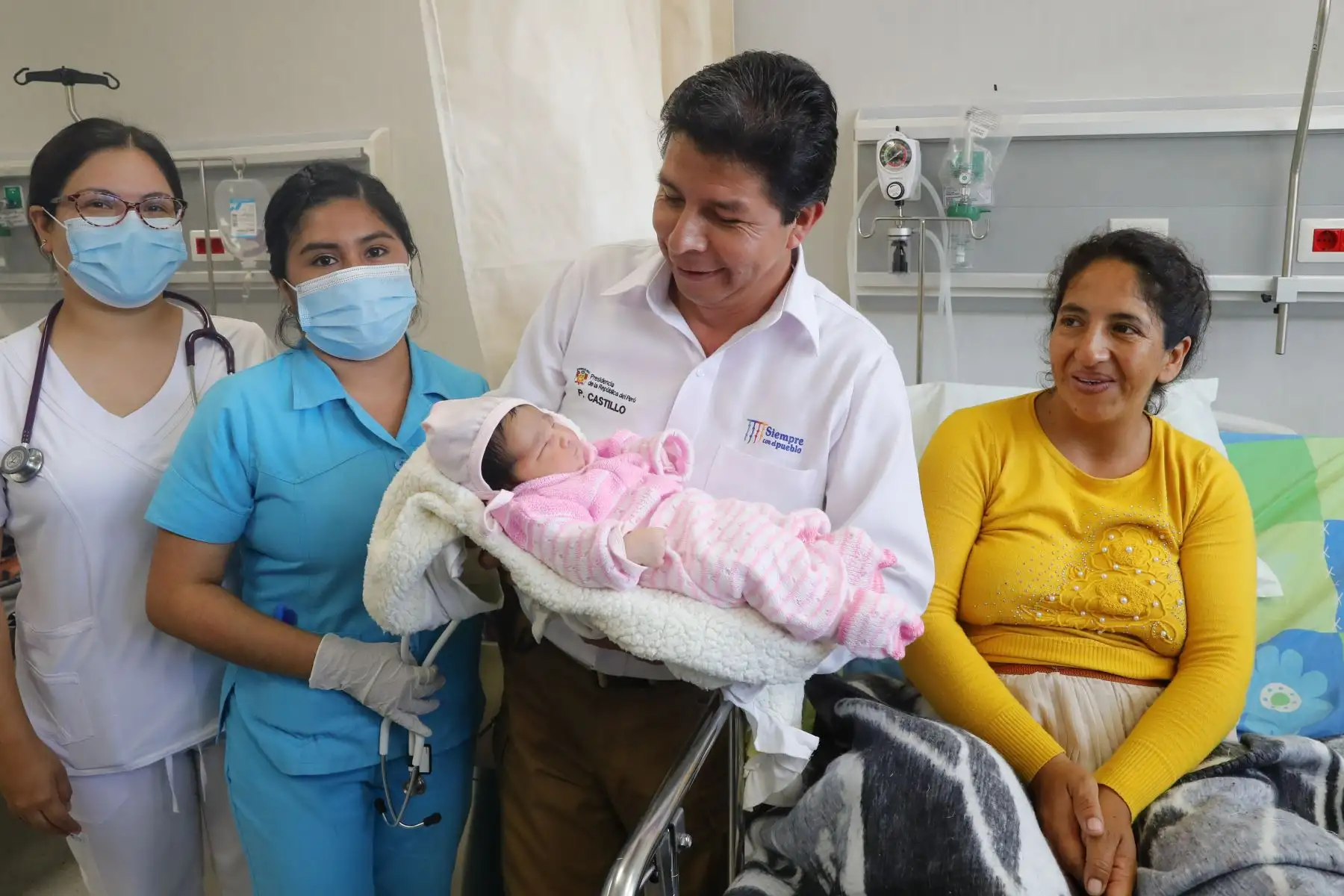 Presidente Pedro Castillo inaugura el Centro de Salud Pósope Alto I-3, en el distrito de Pátapo, región Lambayeque.

Foto: ANDINA/Prensa Presidencia