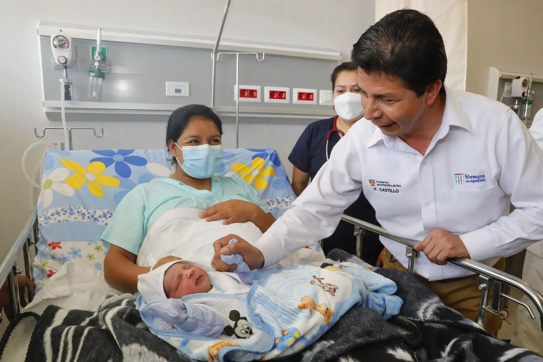 Presidente Pedro Castillo inaugura el Centro de Salud Pósope Alto I-3, en el distrito de Pátapo, región Lambayeque.

Foto: ANDINA/Prensa Presidencia