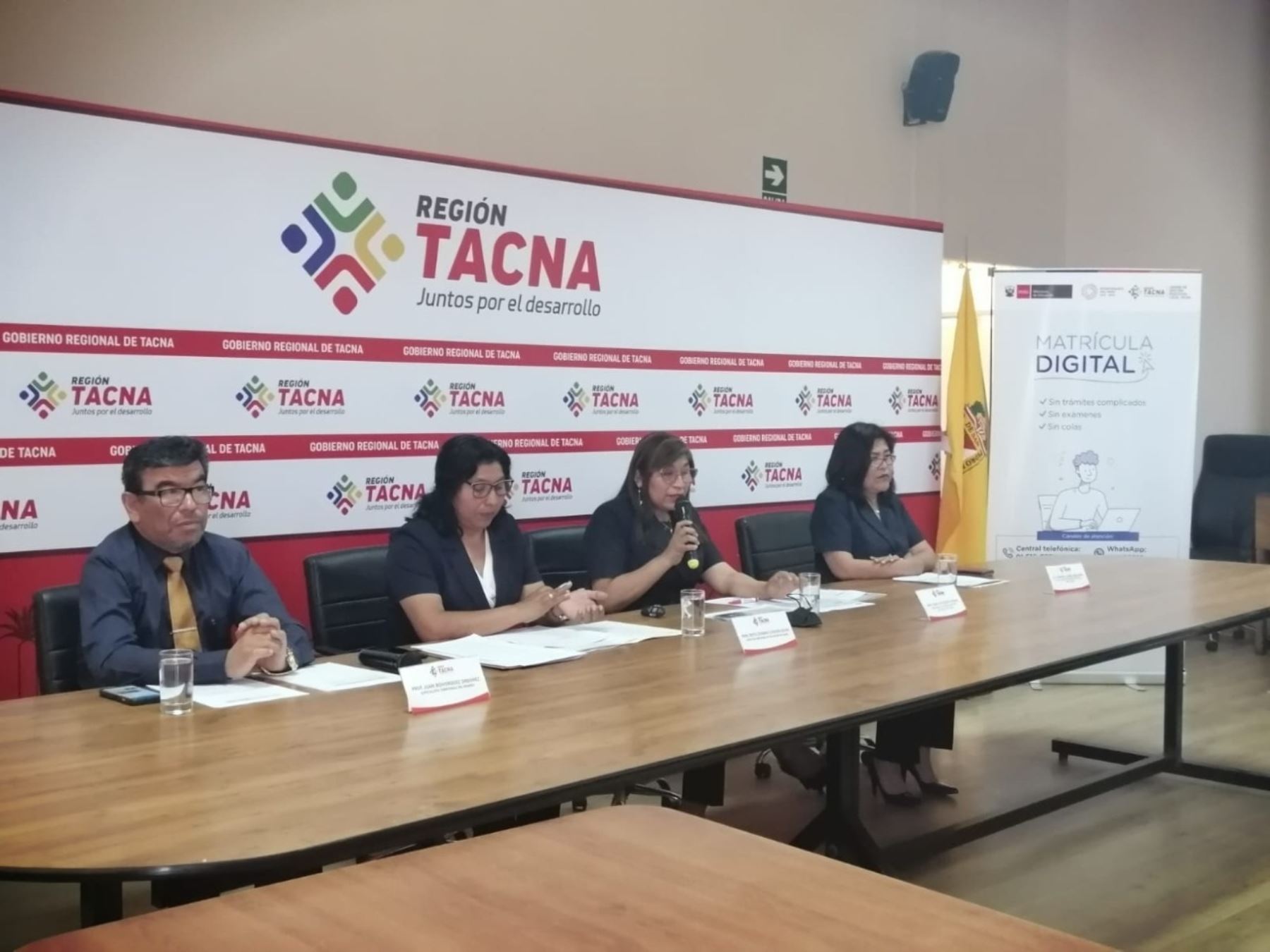 Tacna confirmó la implementación de la matrícula digital escolar 2023 para el nivel inicial y el primer grado de primaria. ANDINA/Difusión