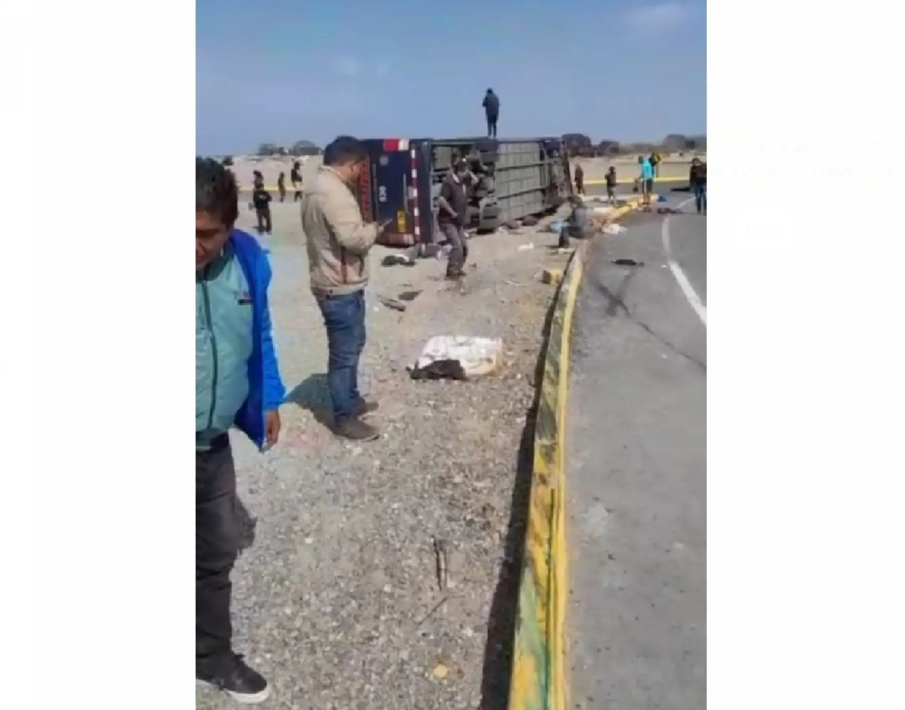 Autoridades de Pacasmayo, en La Libertad, revelan la identidad de los heridos del trágico accidente de tránsito ocurrido en el distrito de San Pedro de Lloc. Foto: cortesía Jaime Angulo