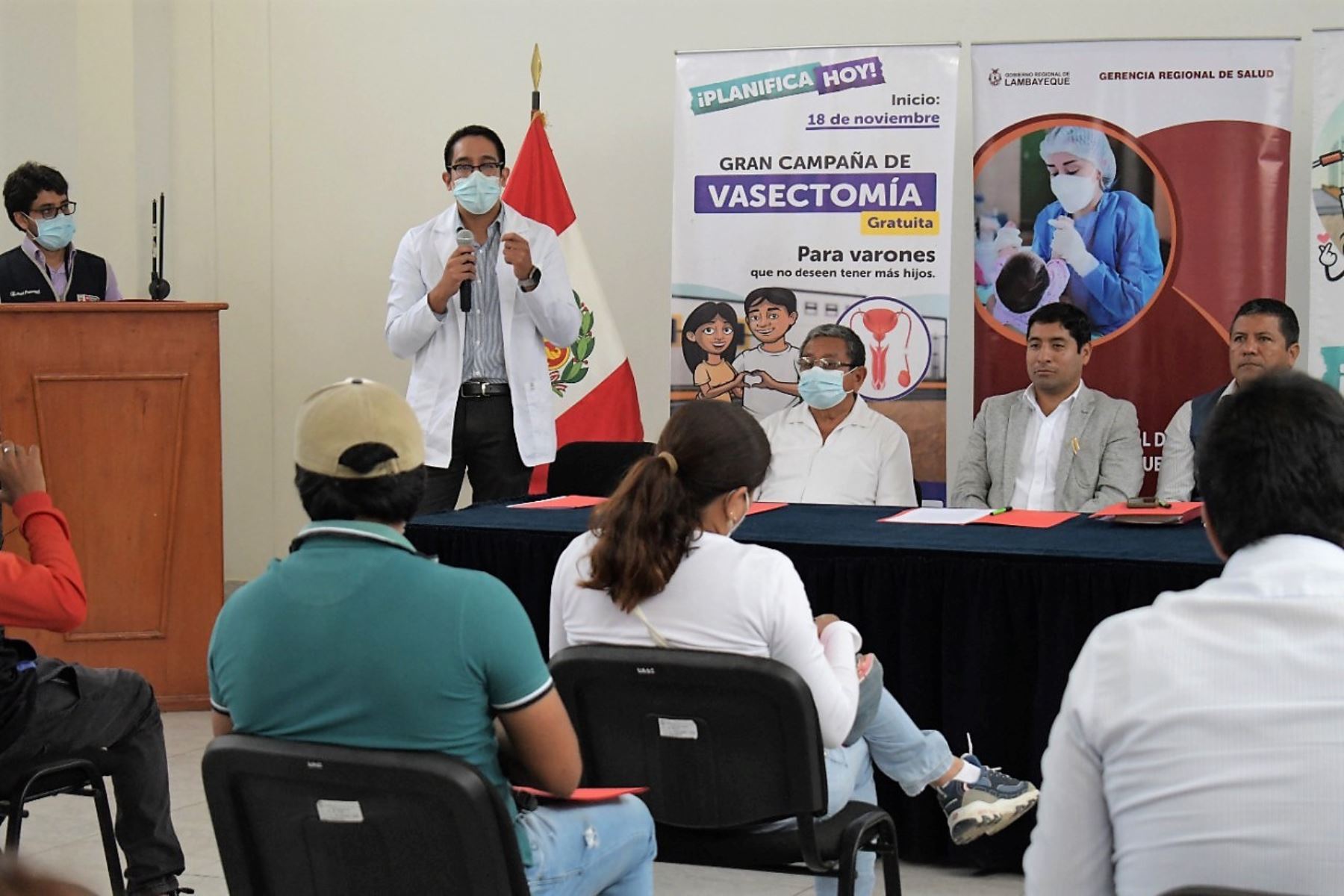 Gerencia regional impulsa campaña para promover la vasectomía en Lambayeque. Foto: ANDINA/Difusión