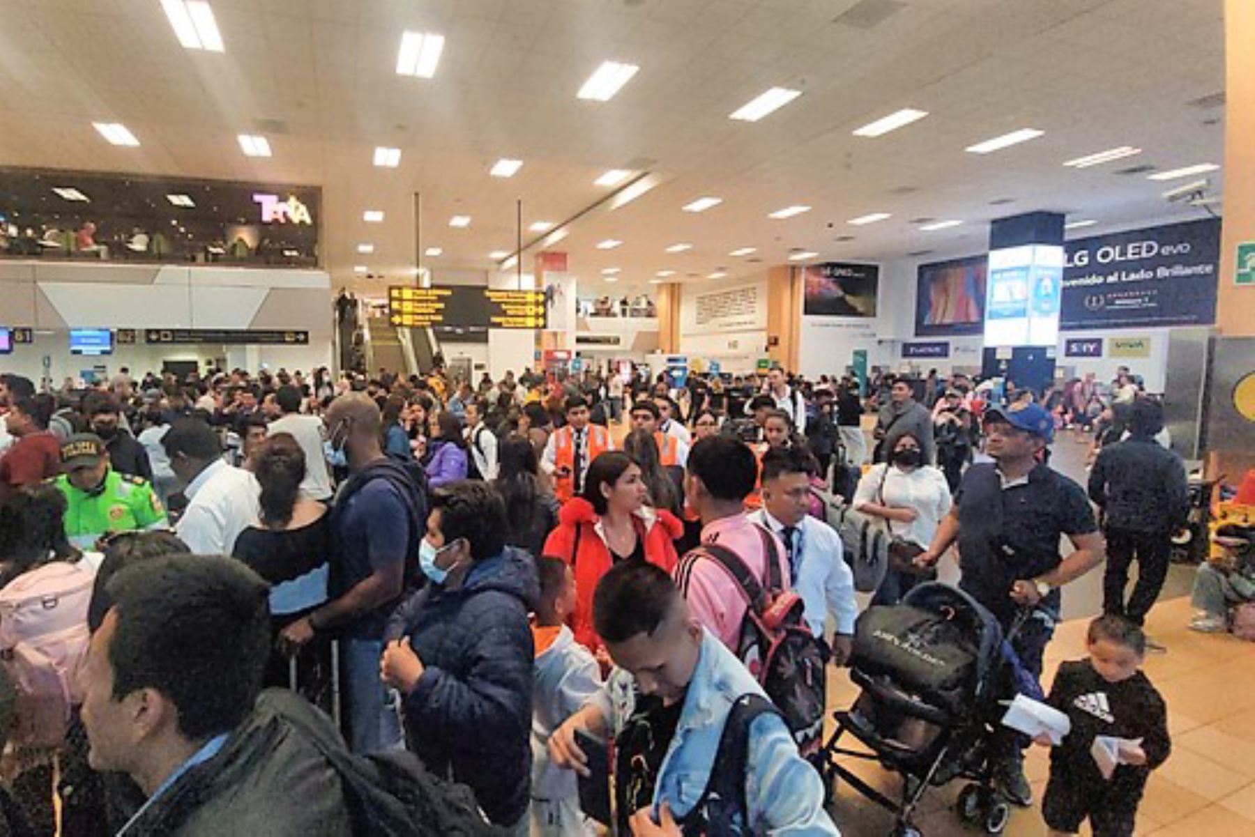 Indecopi inició un proceso de fiscalización sobre los hechos ocurridos en el aeropuerto Jorge Chávez. Foto: Indecopi/Difusión.