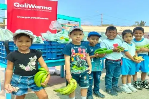 En lo que va del 2023, la municipalidad provincial de Tumbes ha distribuido 46 toneladas de alimentos frescos, a fin de complementar el servicio alimentario escolar del programa Qali Warma.