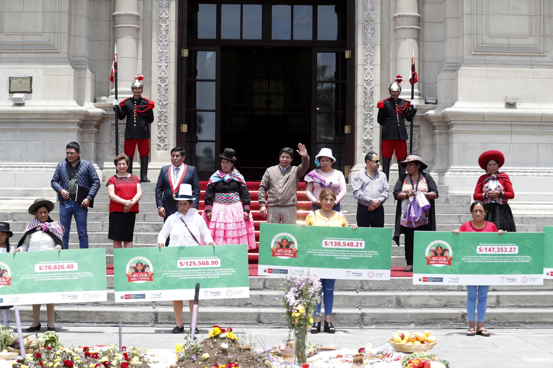 Ceremonia se realizó en Palacio de Gobierno. ANDINA/Prensa Presidencia