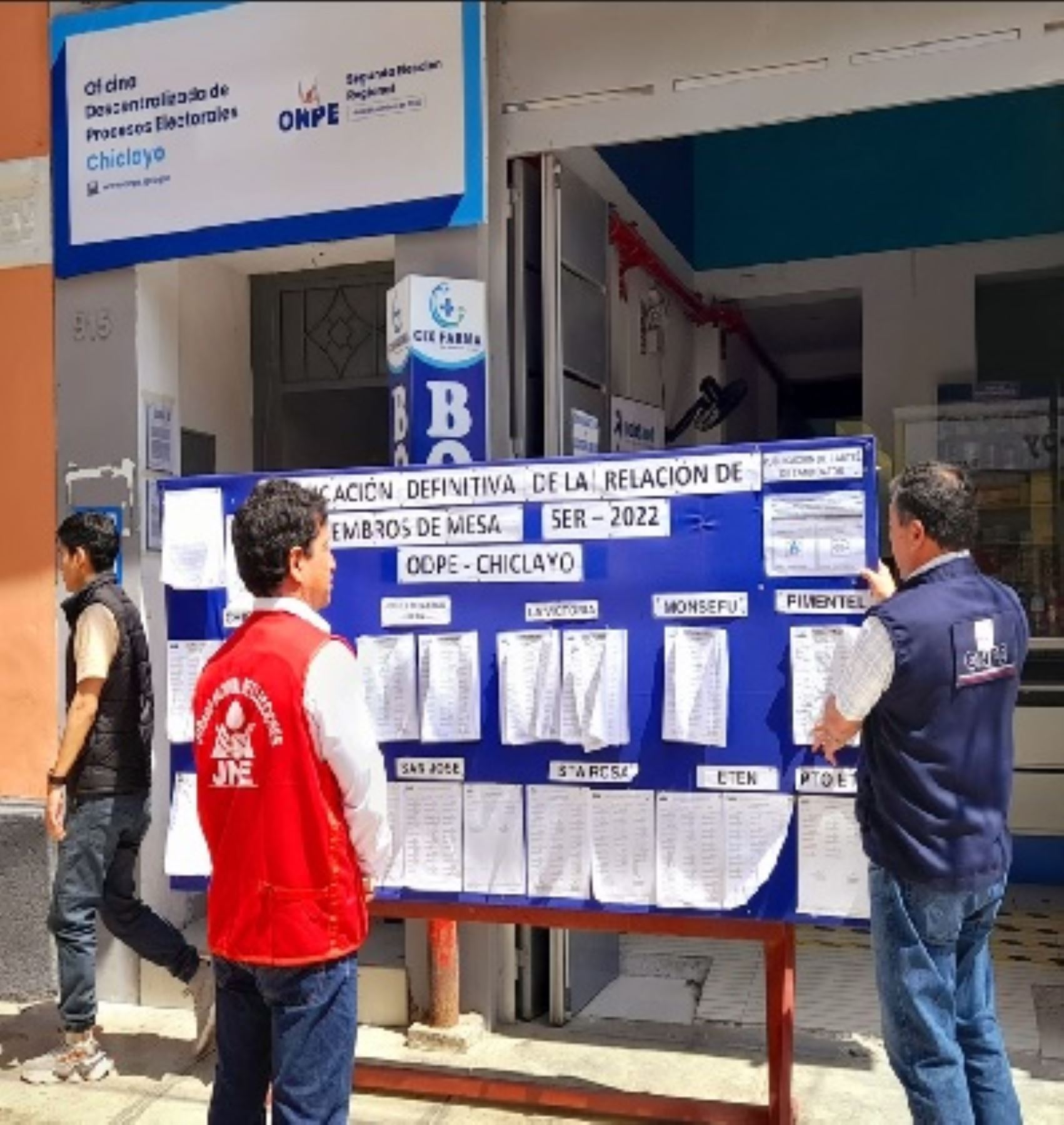 En la circunscripción de la ODPE Chiclayo votarán 563,044 ciudadanos y se instalarán 1,884 mesas de sufragio distribuidas en 249 locales de votación.