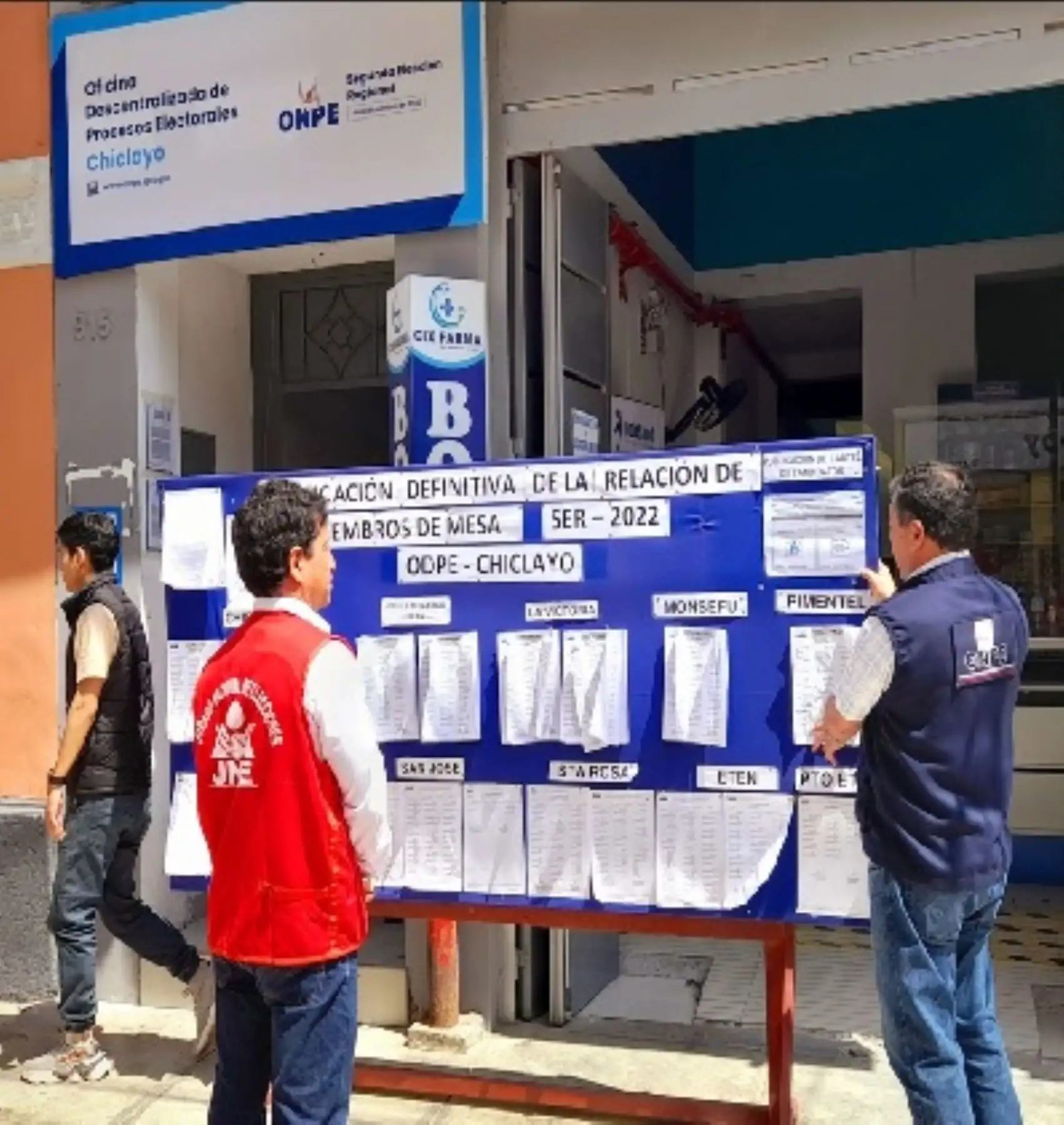 En la circunscripción de la ODPE Chiclayo votarán 563,044 ciudadanos y se instalarán 1,884 mesas de sufragio distribuidas en 249 locales de votación.