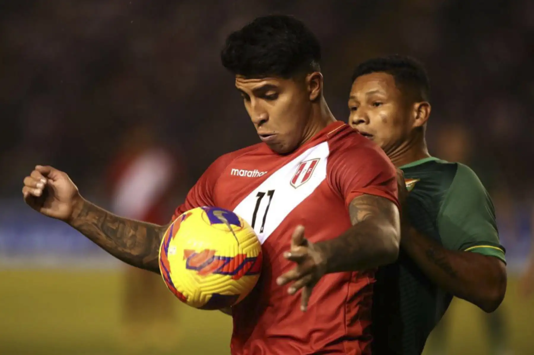 La selección de Perú venció por 1-0 a Bolivia en el partido que disputaron en el Estadio Monumental de la Universidad Nacional San Agustín (UNSA), de la ciudad de Arequipa.


Foto:FPF