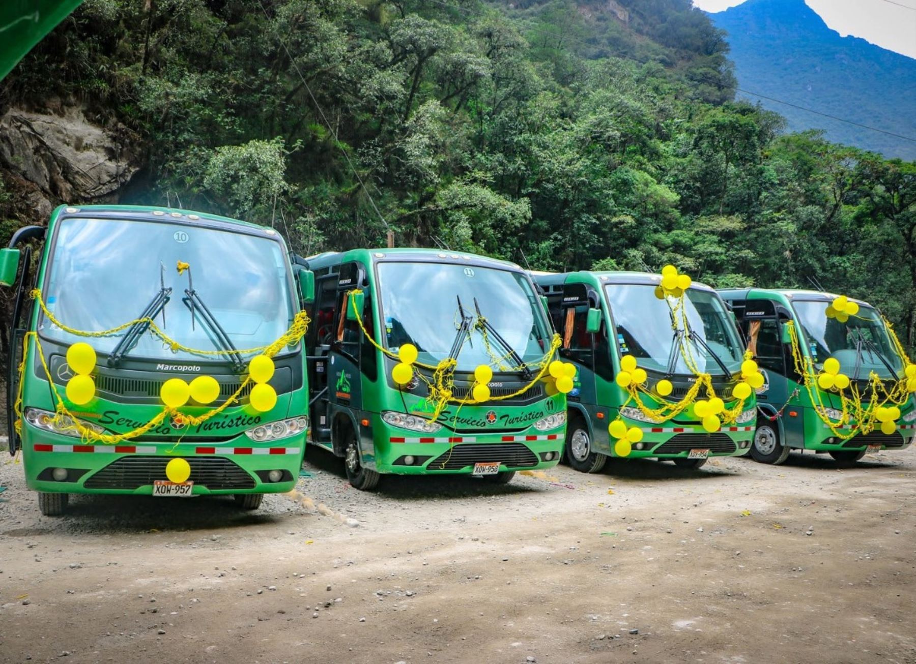 Tres nuevas empresas se suman desde hoy al servicio de transporte turístico que se ofrece en la carretera a la ciudadela inca de Machu Picchu. ANDINA/Difusión