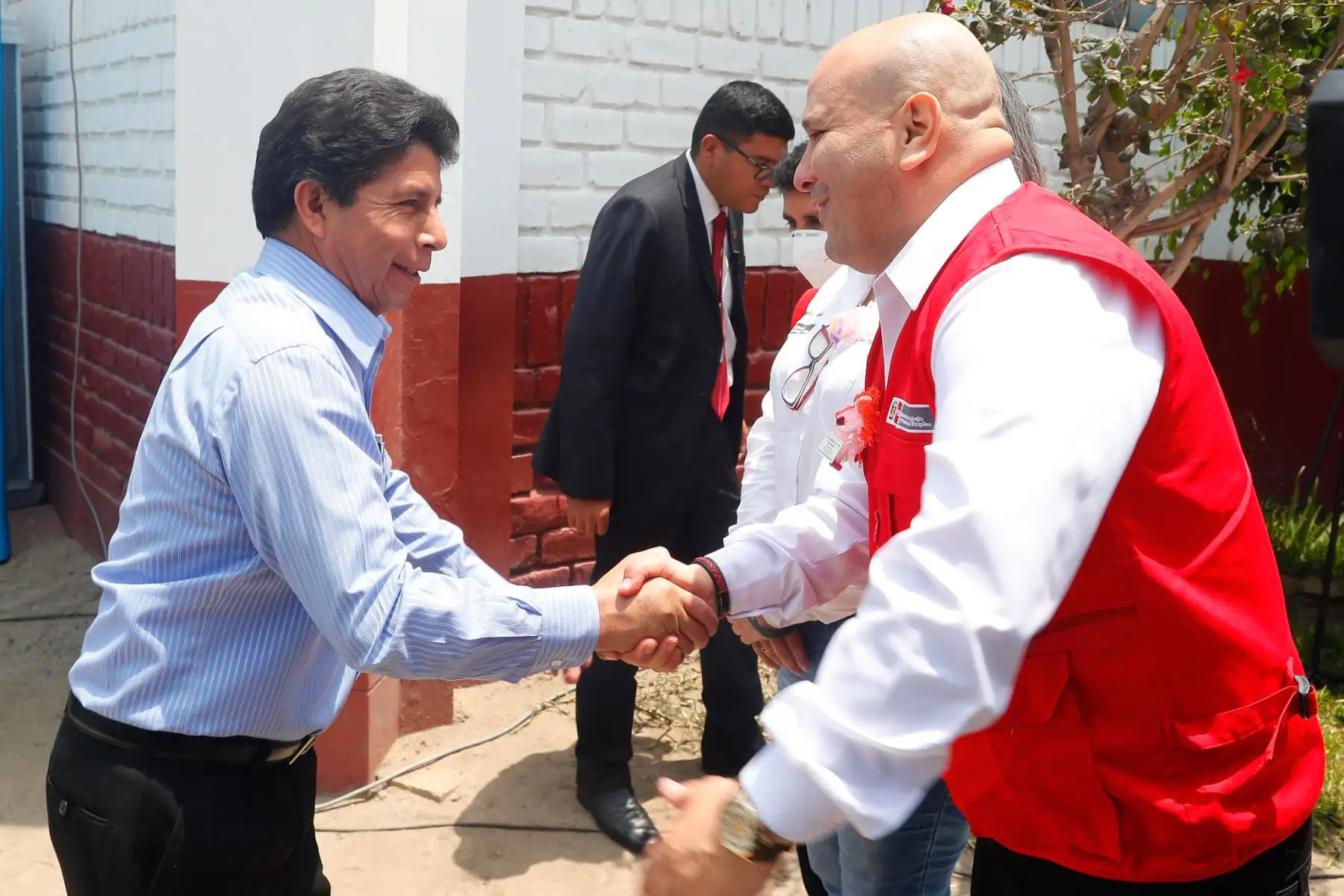 Presidente de la República, Pedro Castillo, lidera ceremonia de conexión del servicio de gas natural número millón y medio en Lima y Callao. Foto: ANDINA/Prensa Presidencia