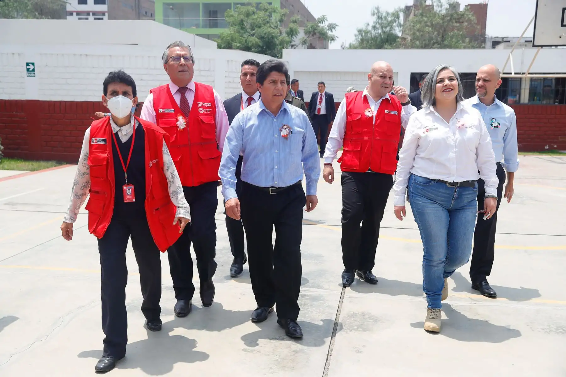 Presidente de la República, Pedro Castillo, lidera ceremonia de conexión del servicio de gas natural número millón y medio en Lima y Callao. Foto: ANDINA/Prensa Presidencia