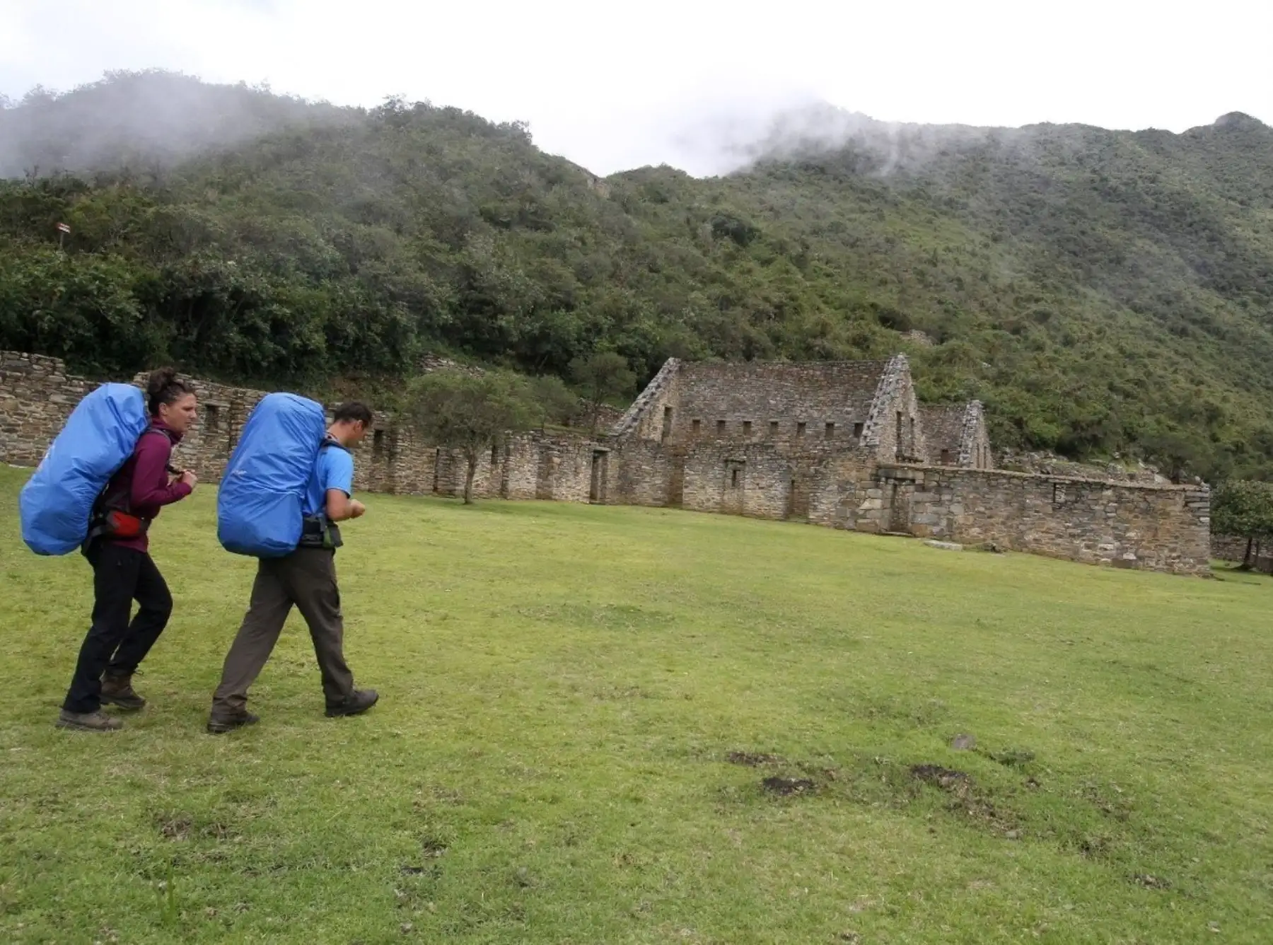 La Dirección de Cultura Cusco confirmó el cierre temporal del complejo Choquequirao por prevención ante lluvias para evitar posibles emergencias por eventos naturales que afecten a los turistas. Foto: ANDINA/Percy Hurtado Santillán.