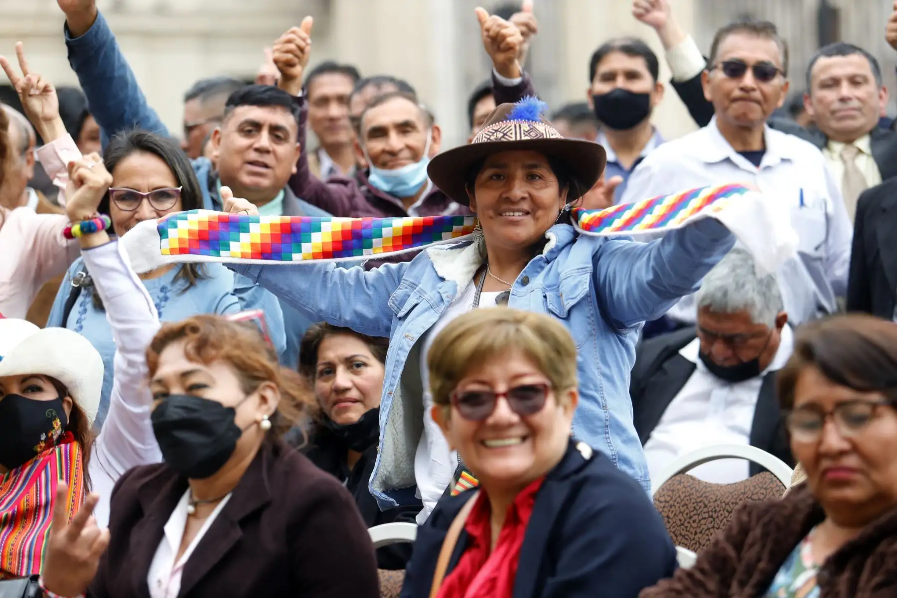 Presidente Pedro Castillo sostuvo encuentro con representantes de la Asamblea Nacional de los Pueblos del Perú. Foto: ANDINA/Presidencia Perú