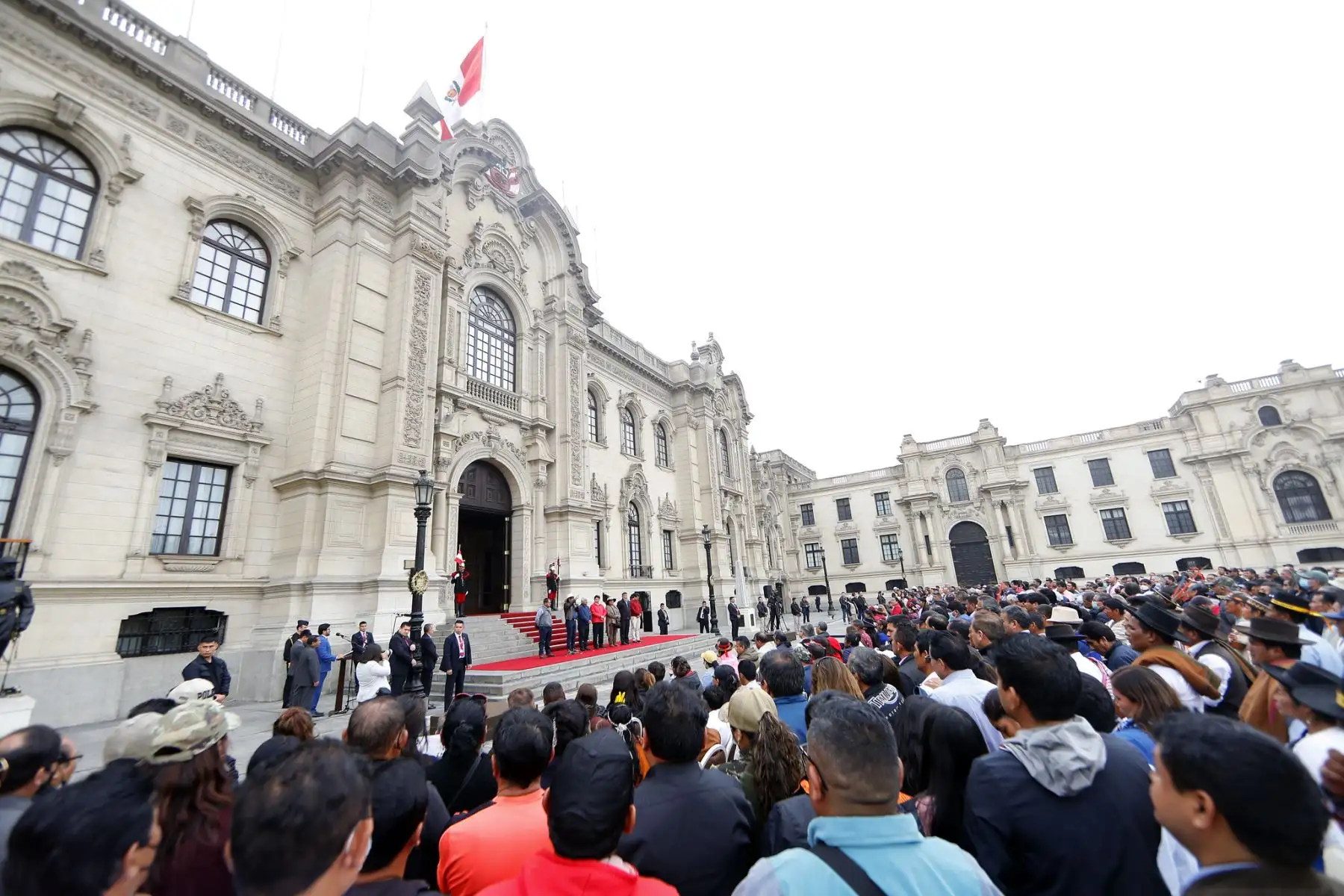 Presidente Pedro Castillo sostuvo encuentro con representantes de la Asamblea Nacional de los Pueblos del Perú. Foto: ANDINA/Presidencia Perú