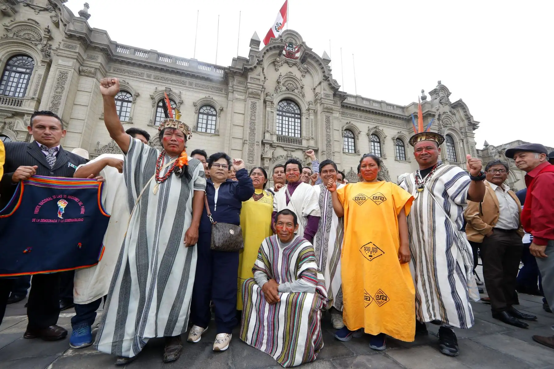Presidente Pedro Castillo sostuvo encuentro con representantes de la Asamblea Nacional de los Pueblos del Perú. Foto: ANDINA/Presidencia Perú
