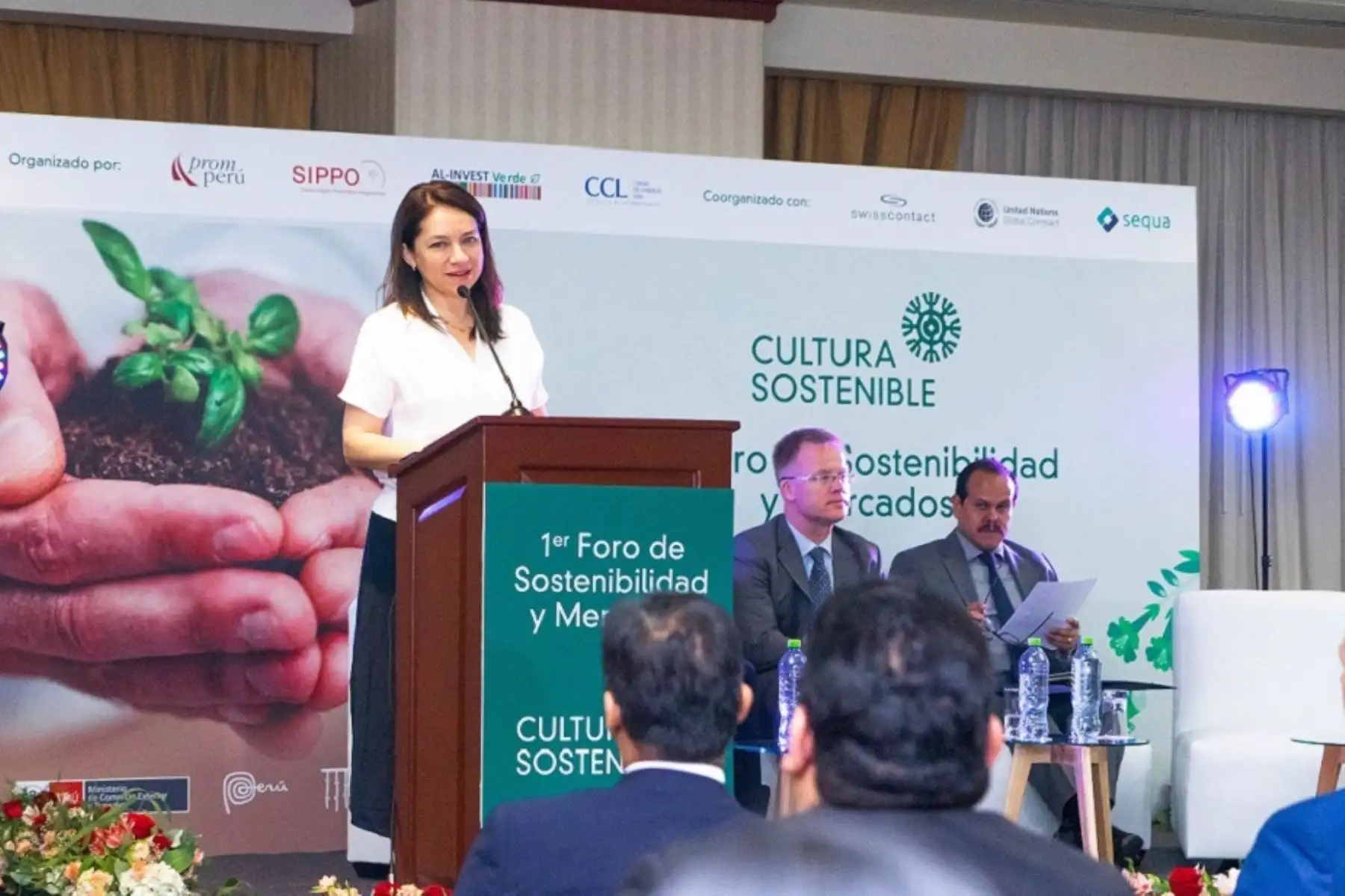 Presidenta ejecutiva de Promperú, Amora Carbajal. Foto: Cortesía.