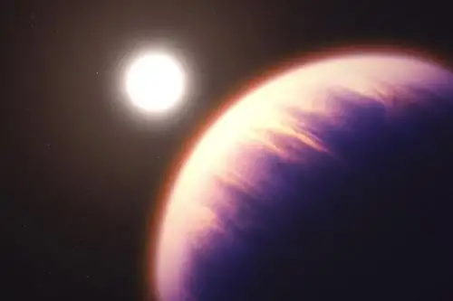 Los instrumentos del telescopio espacial James Webb de la NASA, de exquisita sensibilidad, han proporcionado un perfil de los componentes atmosféricos de WASP-39 b y han identificado una plétora de contenidos, como agua, dióxido de azufre, monóxido de carbono, sodio y potasio. Foto: NASA, ESA, CSA, J. Olmsted (STScI)
