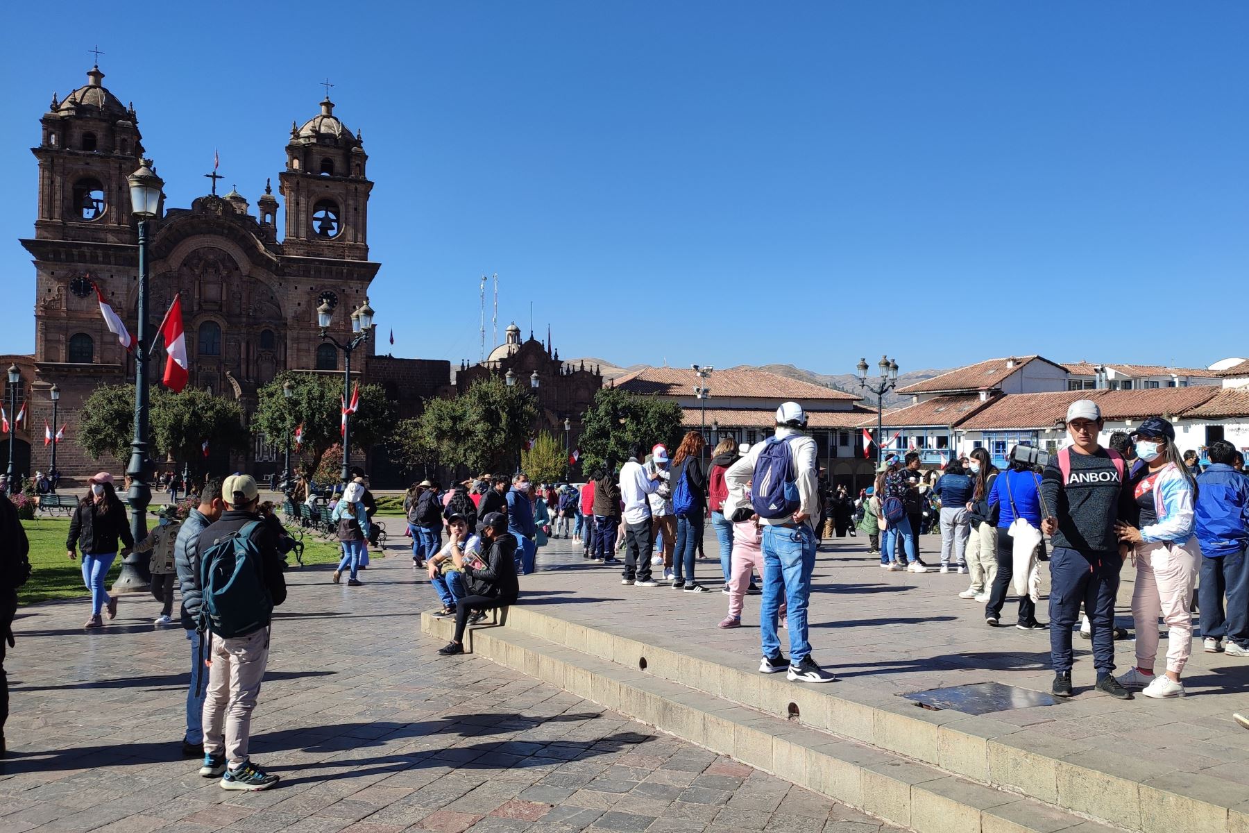 A la ciudad del Cusco arriban alrededor de 3,000 turistas a diario. Foto: ANDINA/Cortesía Percy Hurtado