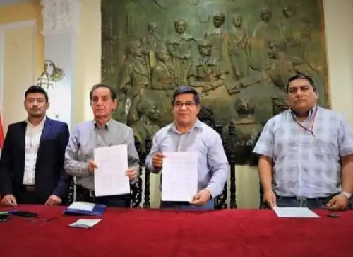 Se instala comisión de transferencia en la municipalidad provincial de Lambayeque. ANDINA/Difusión
