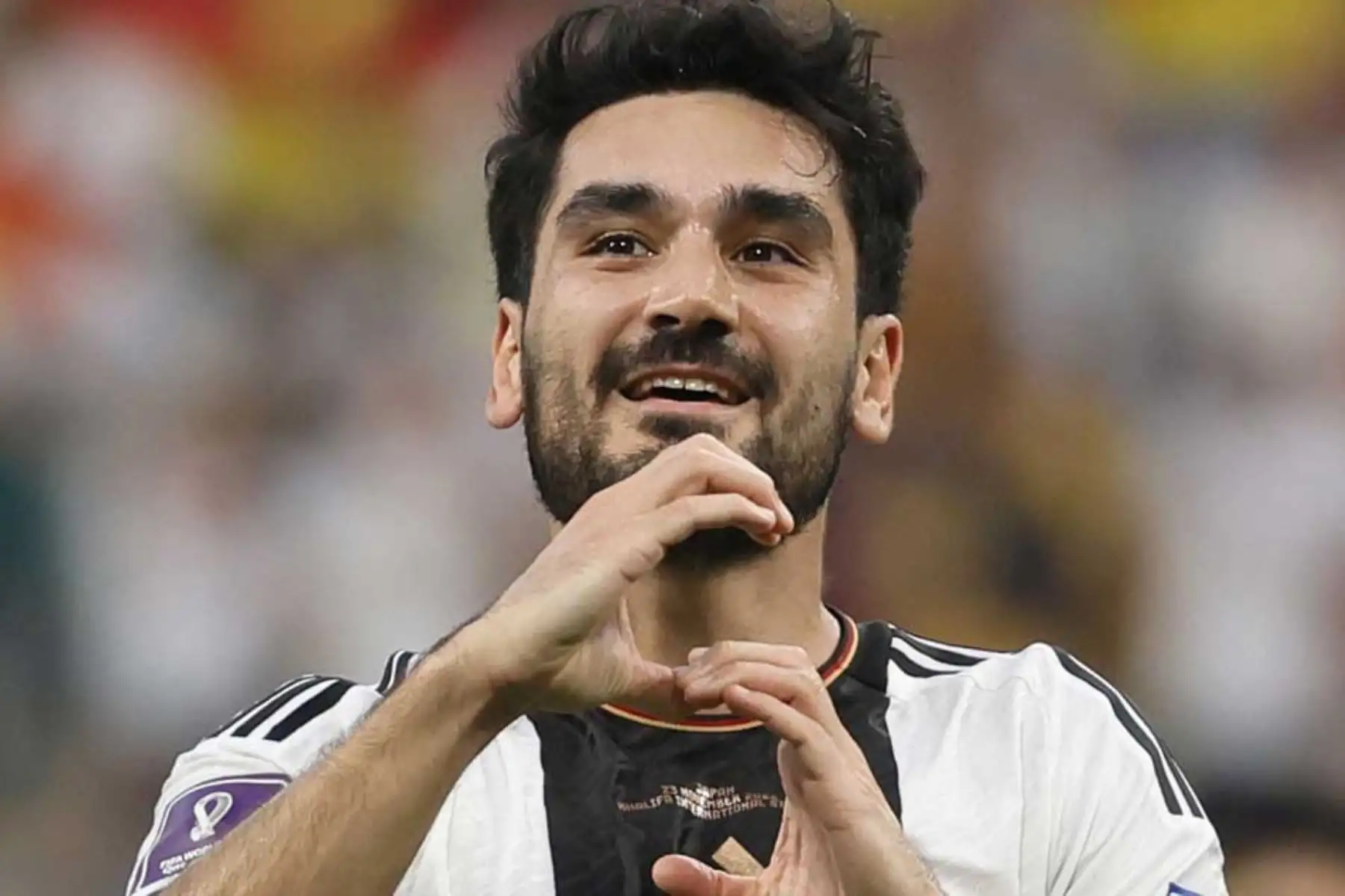 Ilkay Guendogan de Alemania celebra el gol de apertura desde el punto de penalti durante el partido de fútbol del grupo E de la Copa Mundial de la FIFA 2022 entre Alemania y Japón. Foto: EFE