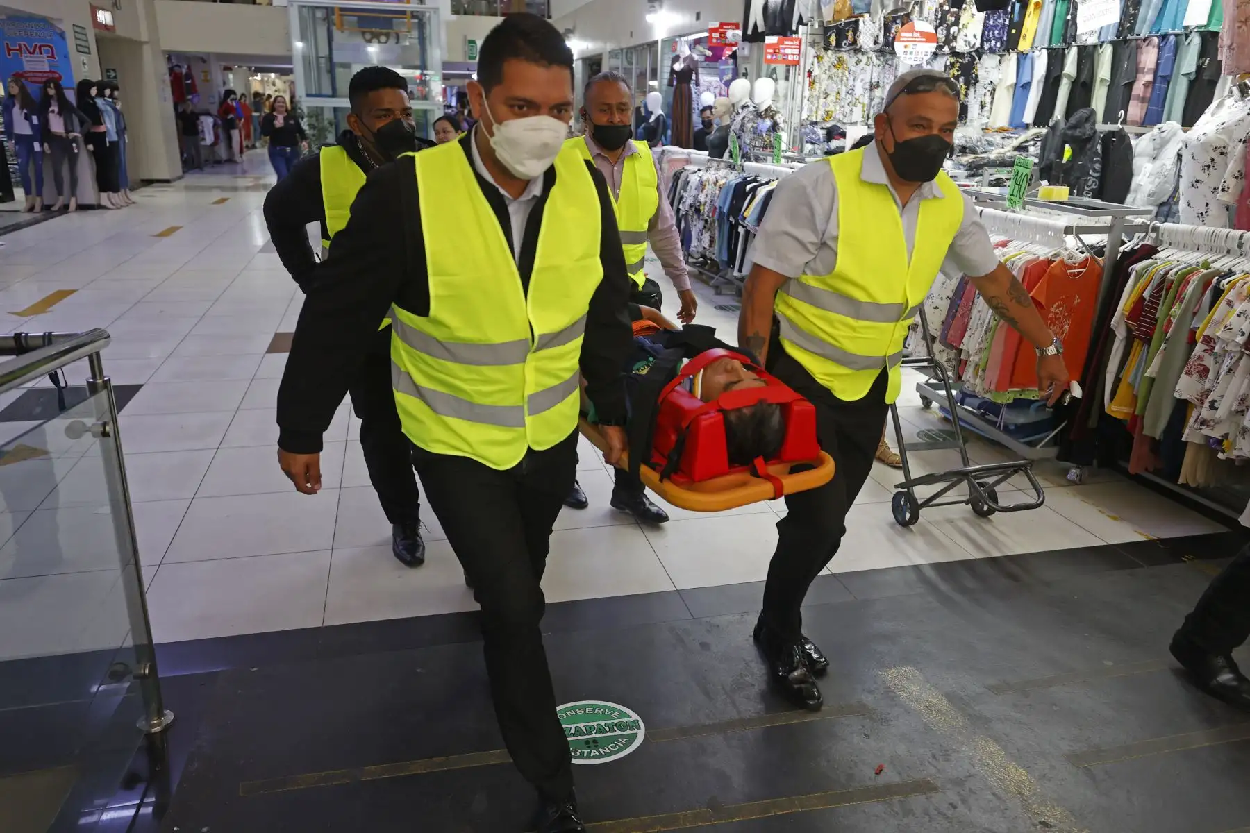Más de 100 personas entre comerciantes, brigadas de seguridad y personal operativo de la Municipalidad de Lima participarán del simulacro multipeligro en el conglomerado del Triángulo Grau.Foto: ANDINA/Vidal Tarqui