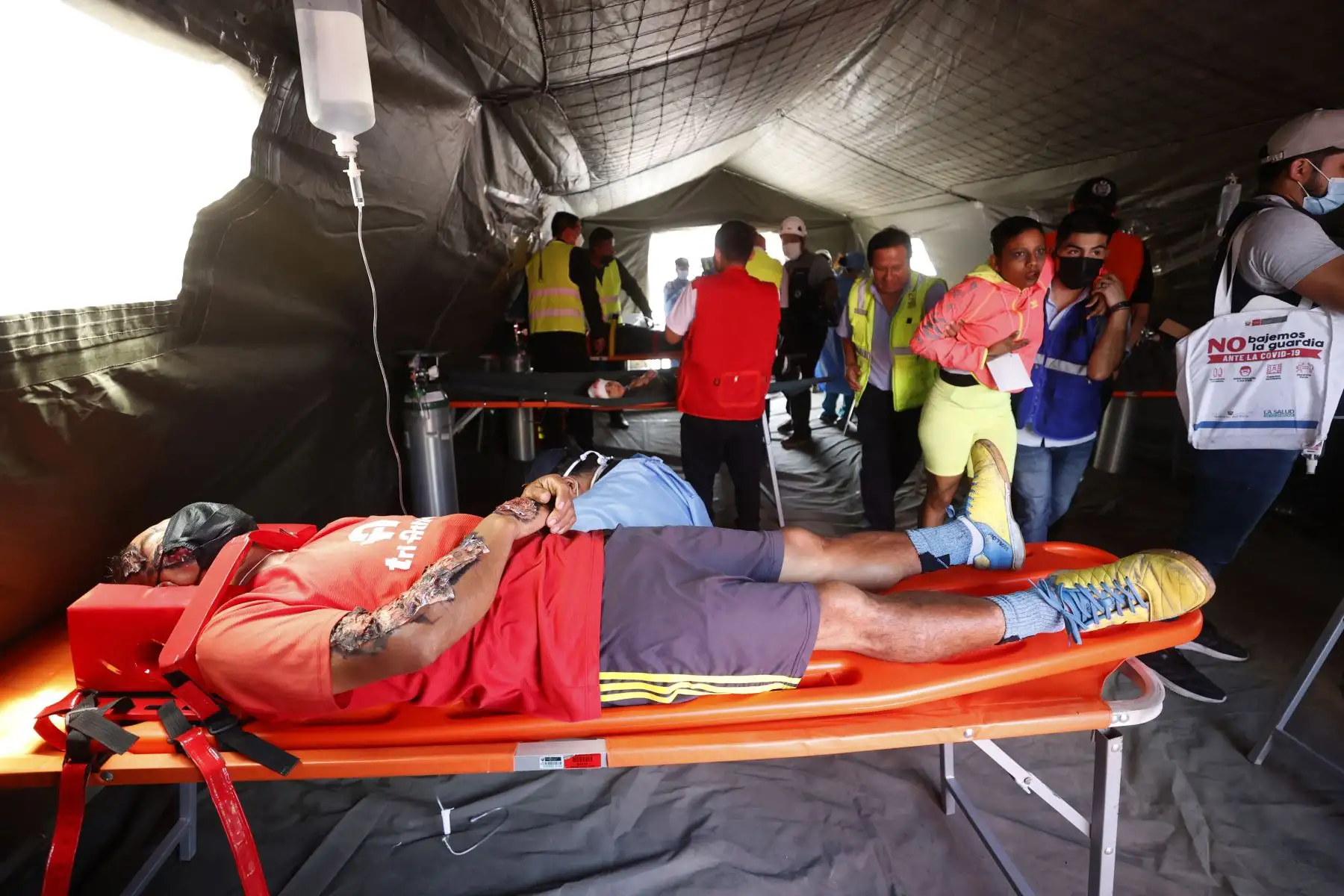 Más de 100 personas entre comerciantes, brigadas de seguridad y personal operativo de la Municipalidad de Lima participarán del simulacro multipeligro en el conglomerado del Triángulo Grau.Foto: ANDINA/Vidal Tarqui