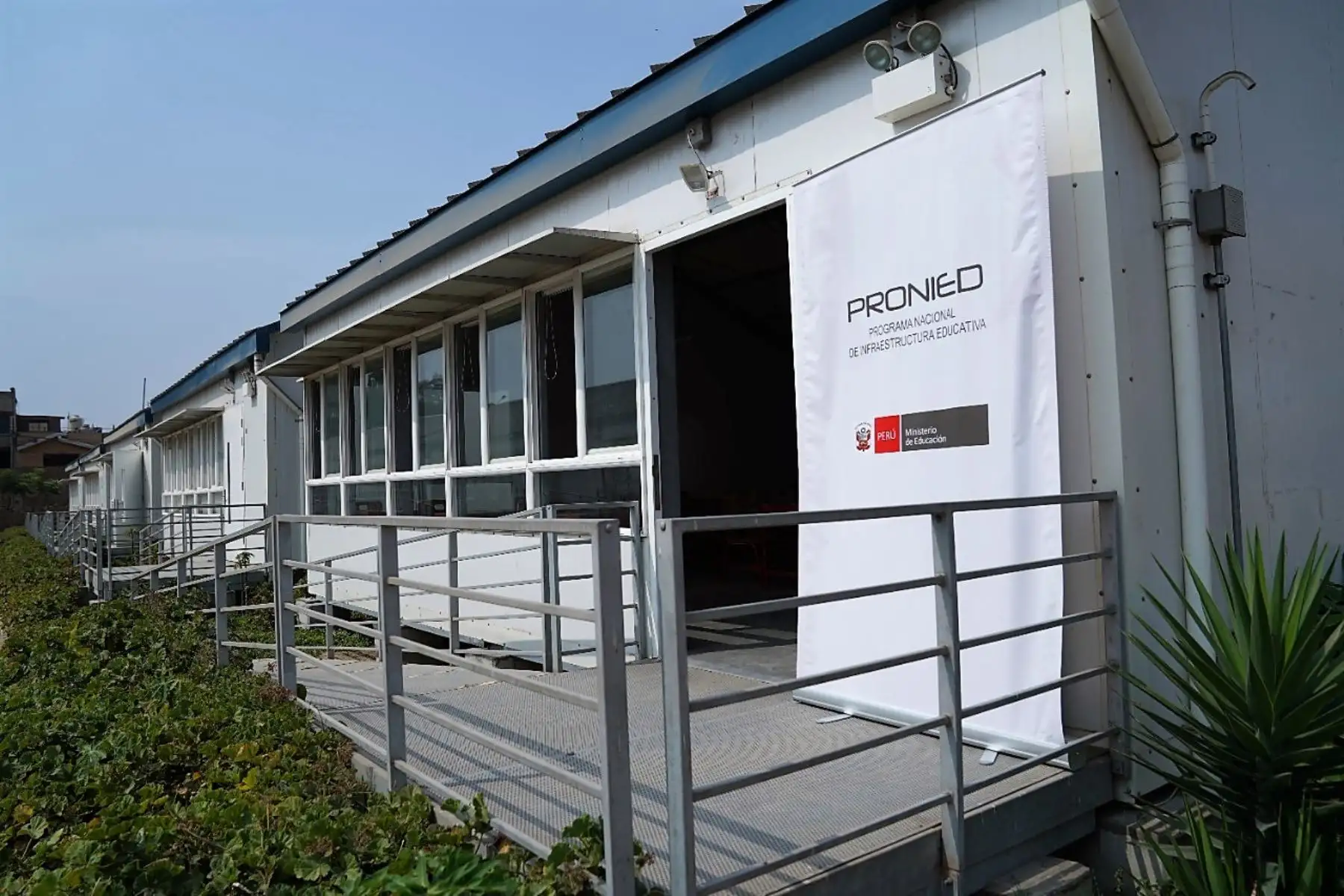 El Pronied instaló módulos educativos en seis regiones. Foto: ANDINA/Difusión