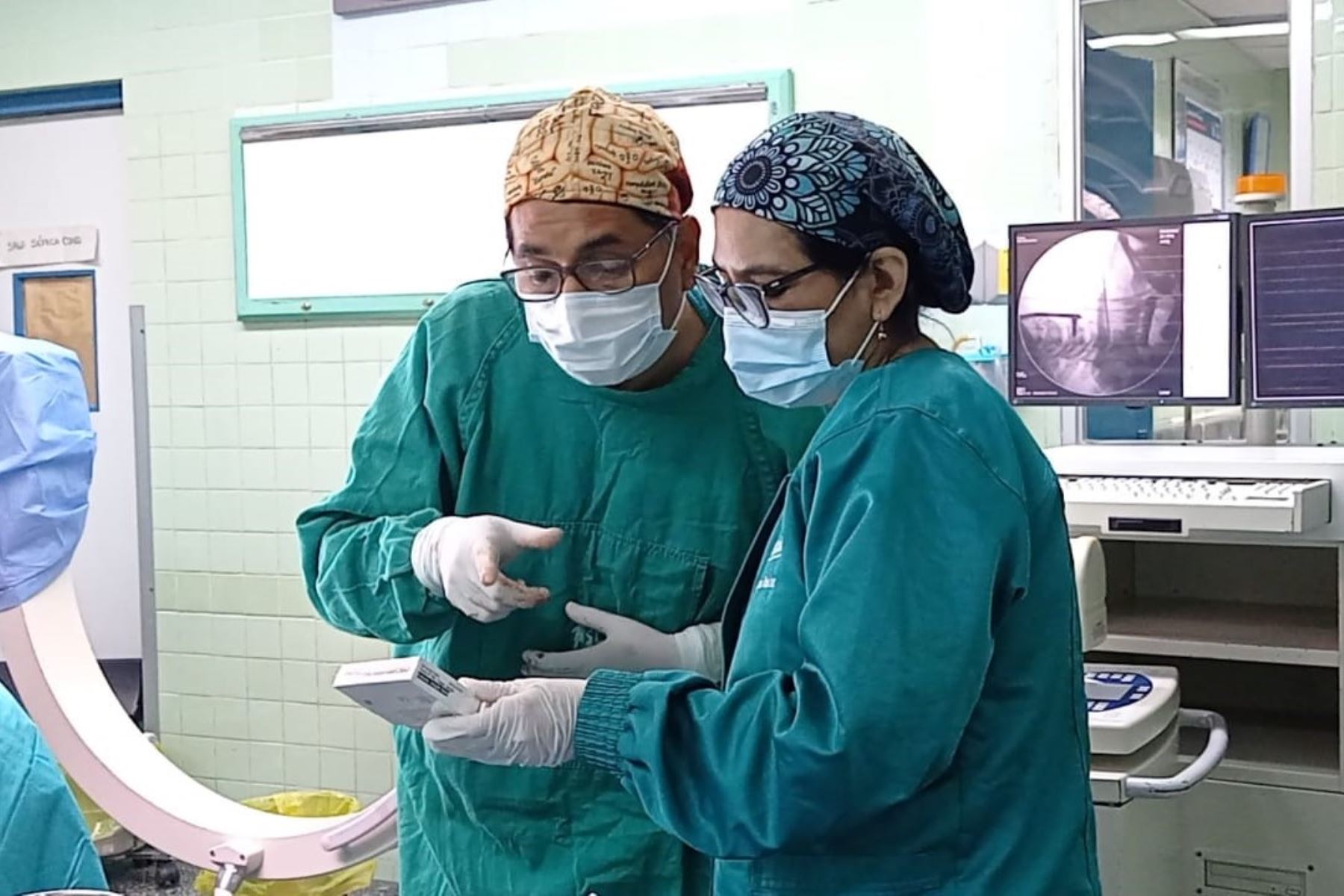 Servicio de neurocirugía del hospital Almanzor Aguinaga. Foto: ANDINA/Difusión.