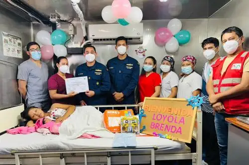 Con 40 semanas de gestación, Lizet Jipa trajo al mundo a su pequeña Loyola a bordo de la PIAS Napo. Foto: ANDINA/difusión.