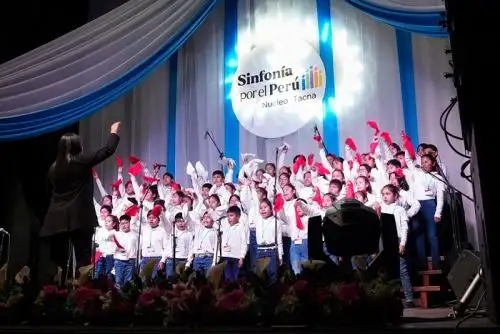 Niños de Sinfonía por el Perú ofrecerán un concierto este sábado 26 de noviembre por el 481 aniversario de Moquegua.